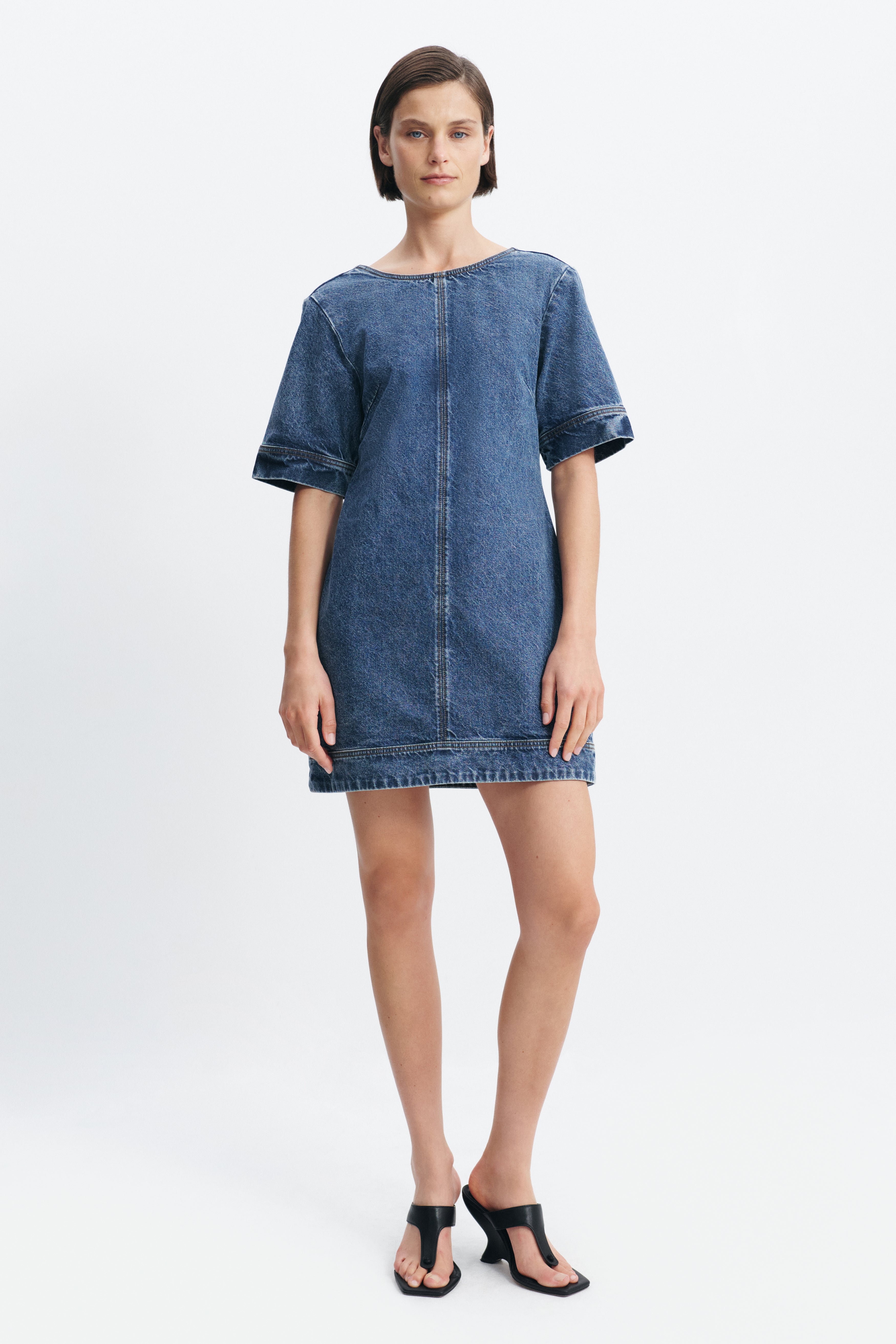 Olivia Denim Mini Dress