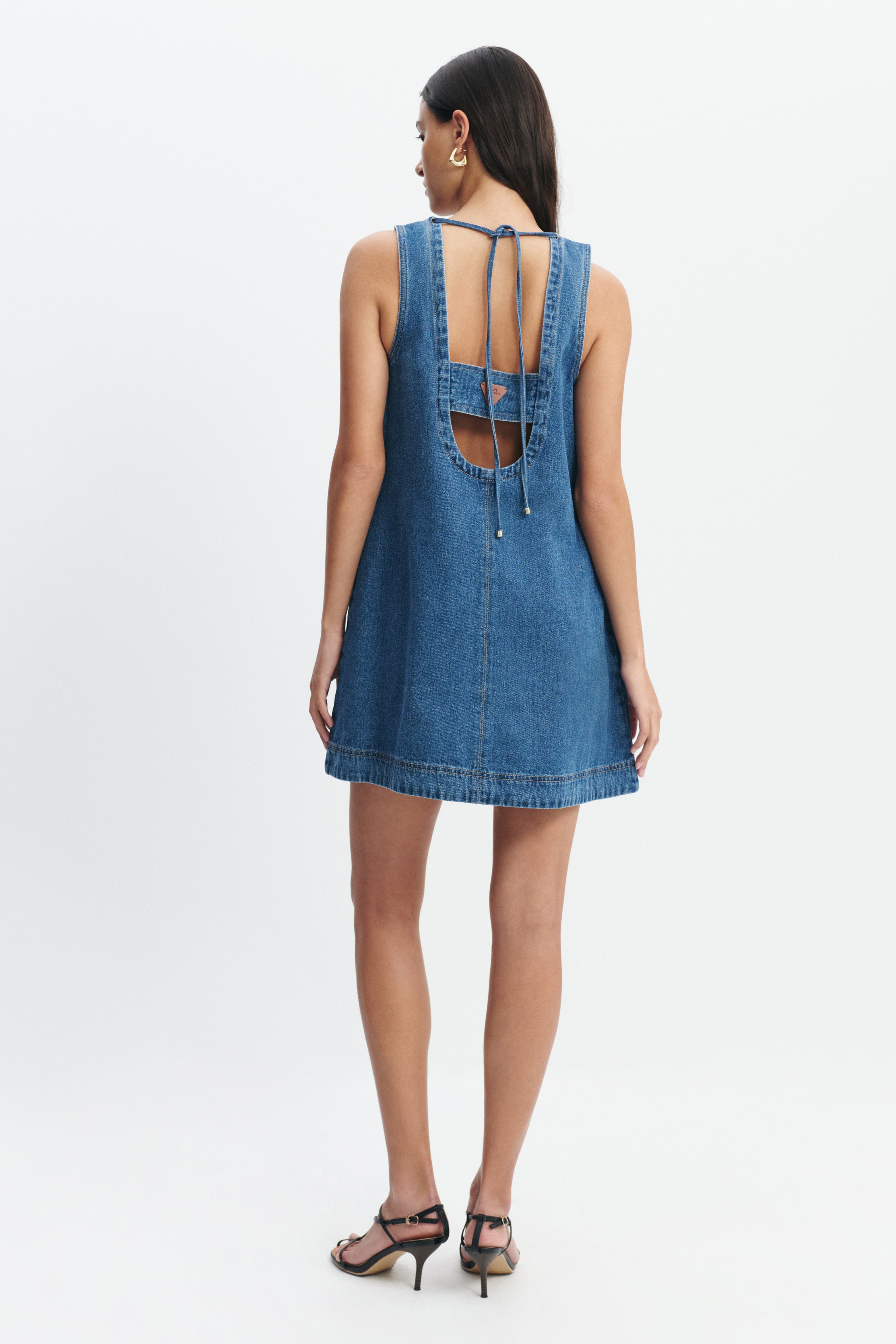 Kendall Tie Back Mini Dress