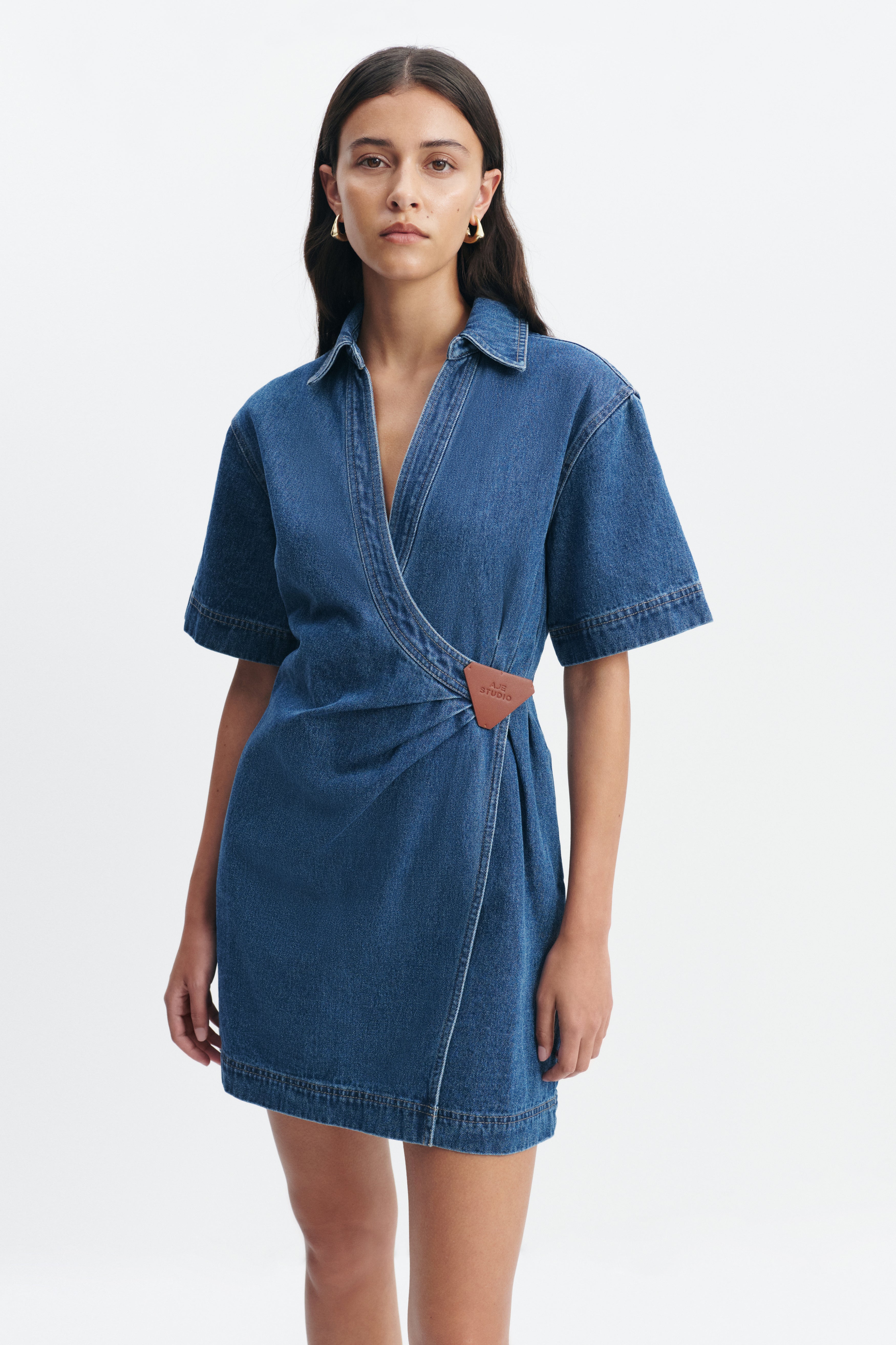 Kendall Wrap Mini Dress