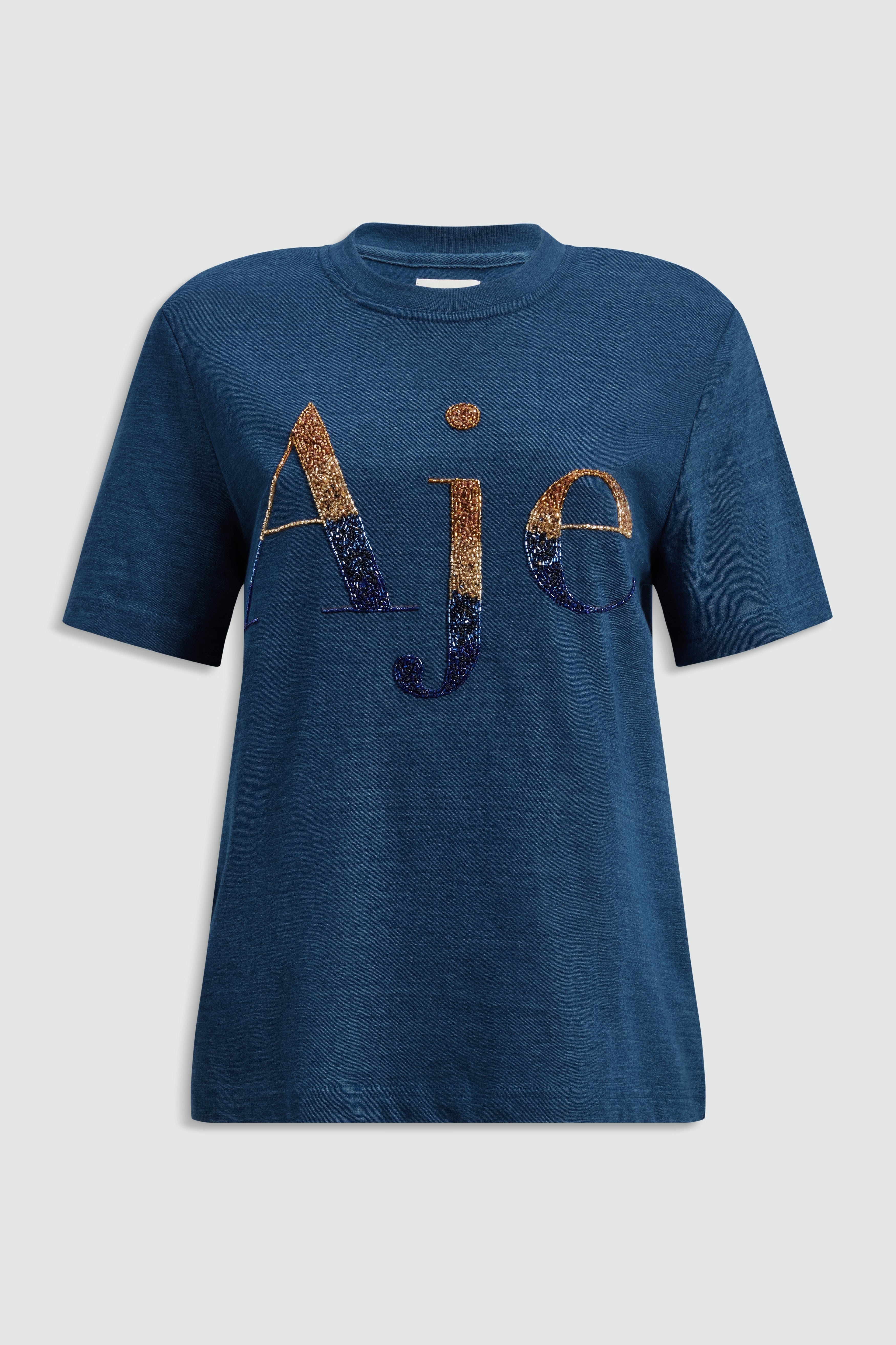 Lagoona Embellished Logo Tee