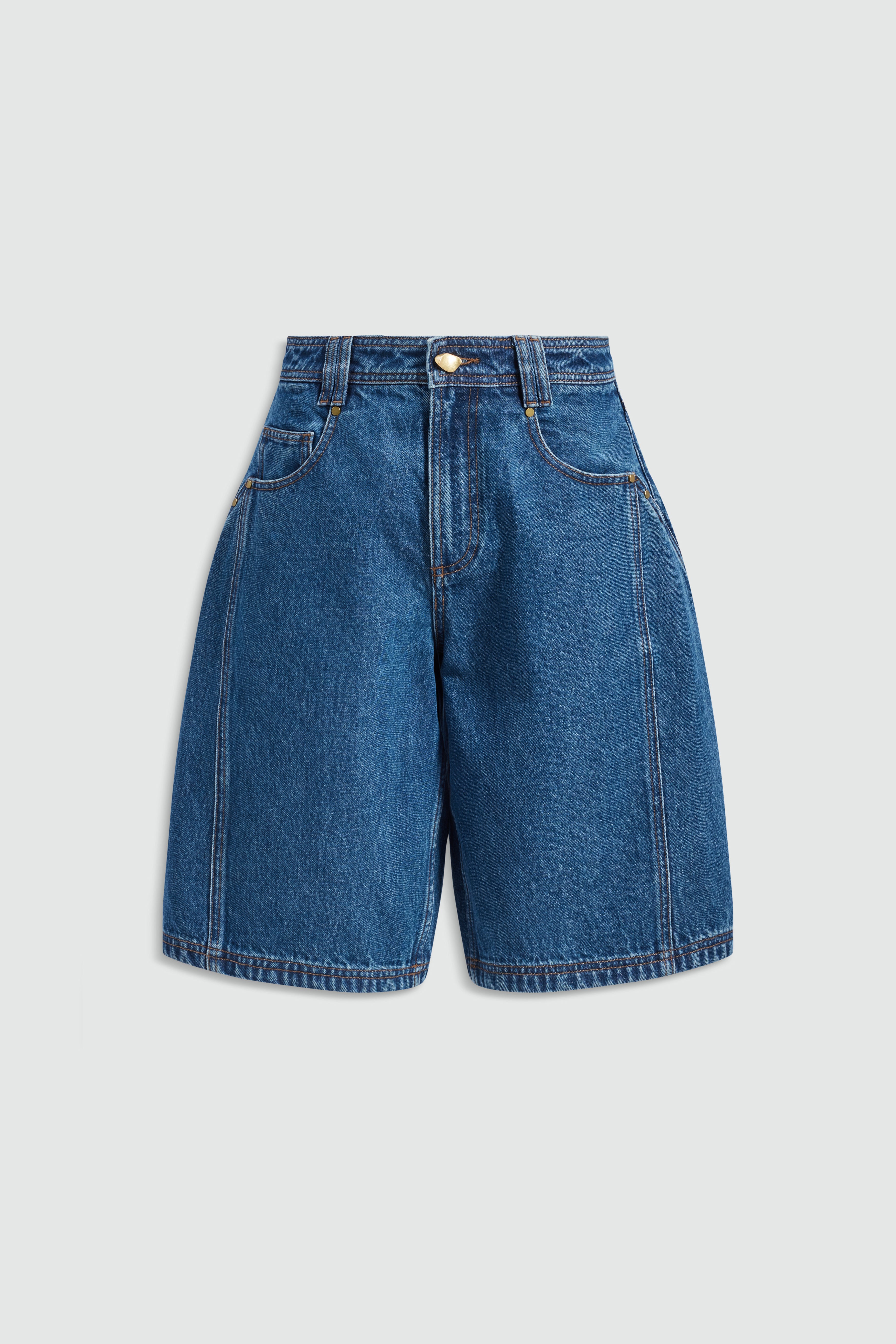 Vaila Denim Bermuda Short