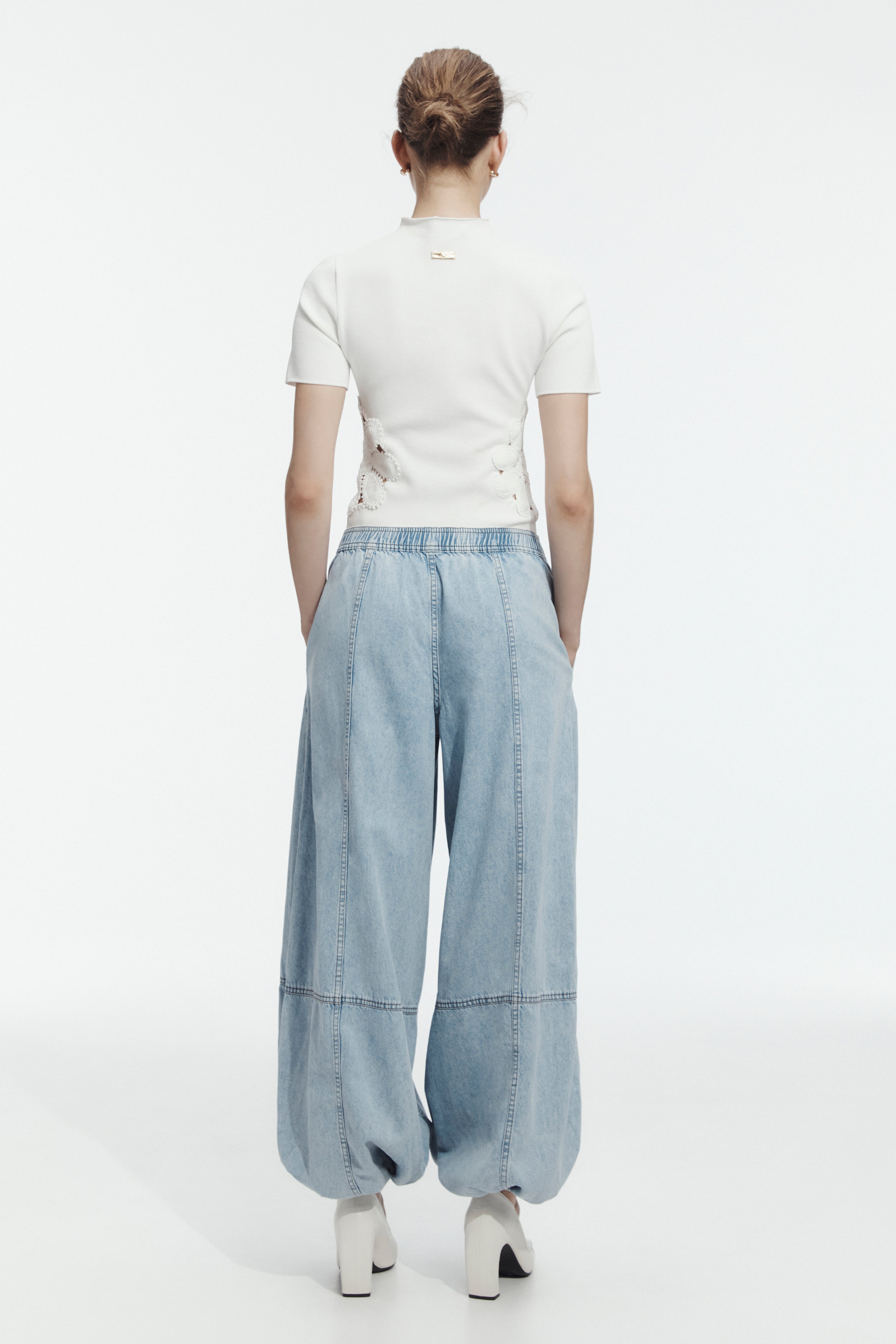 Joy Balloon Denim Pant     