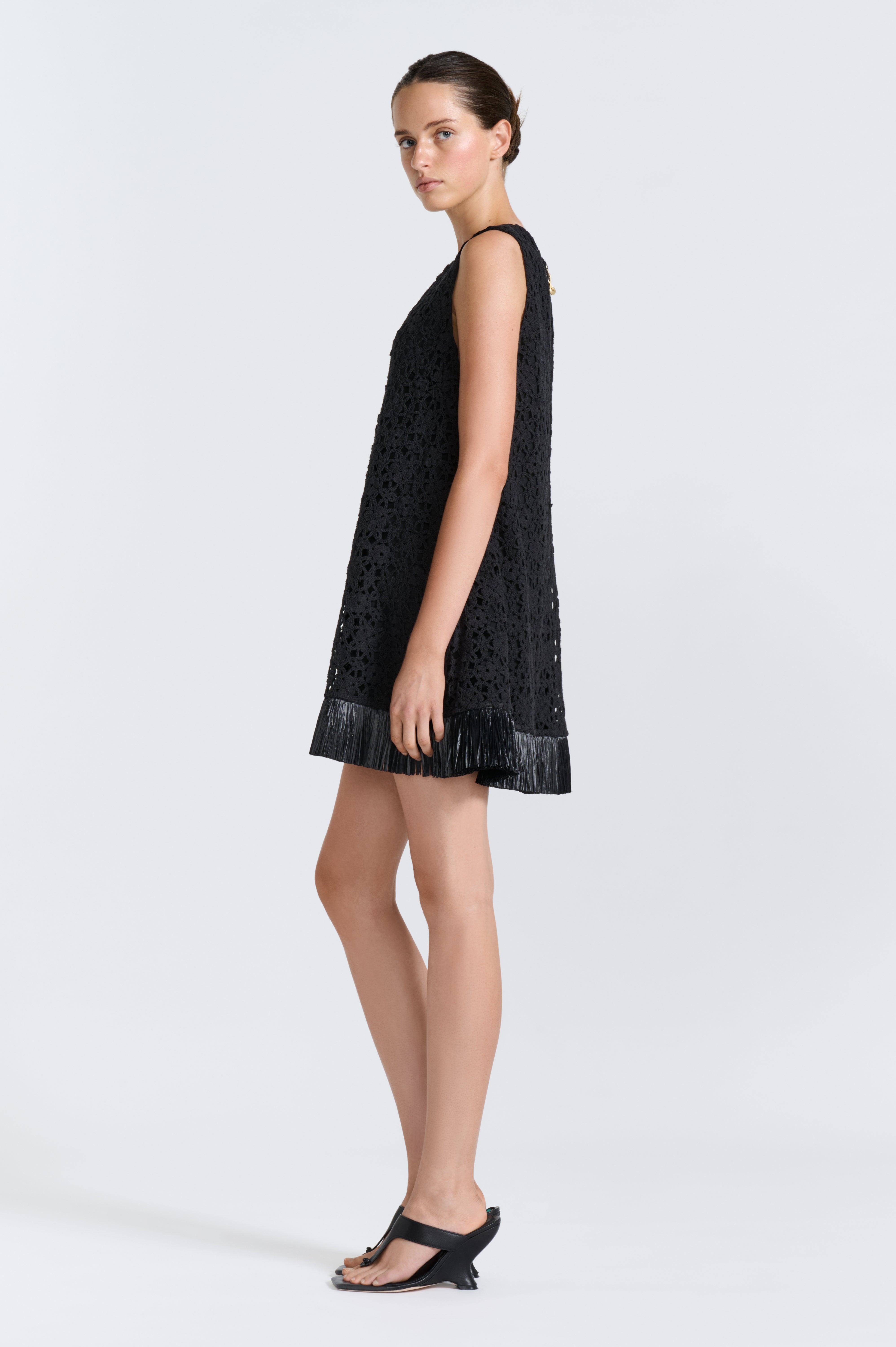 Boheme Lace Mini Dress