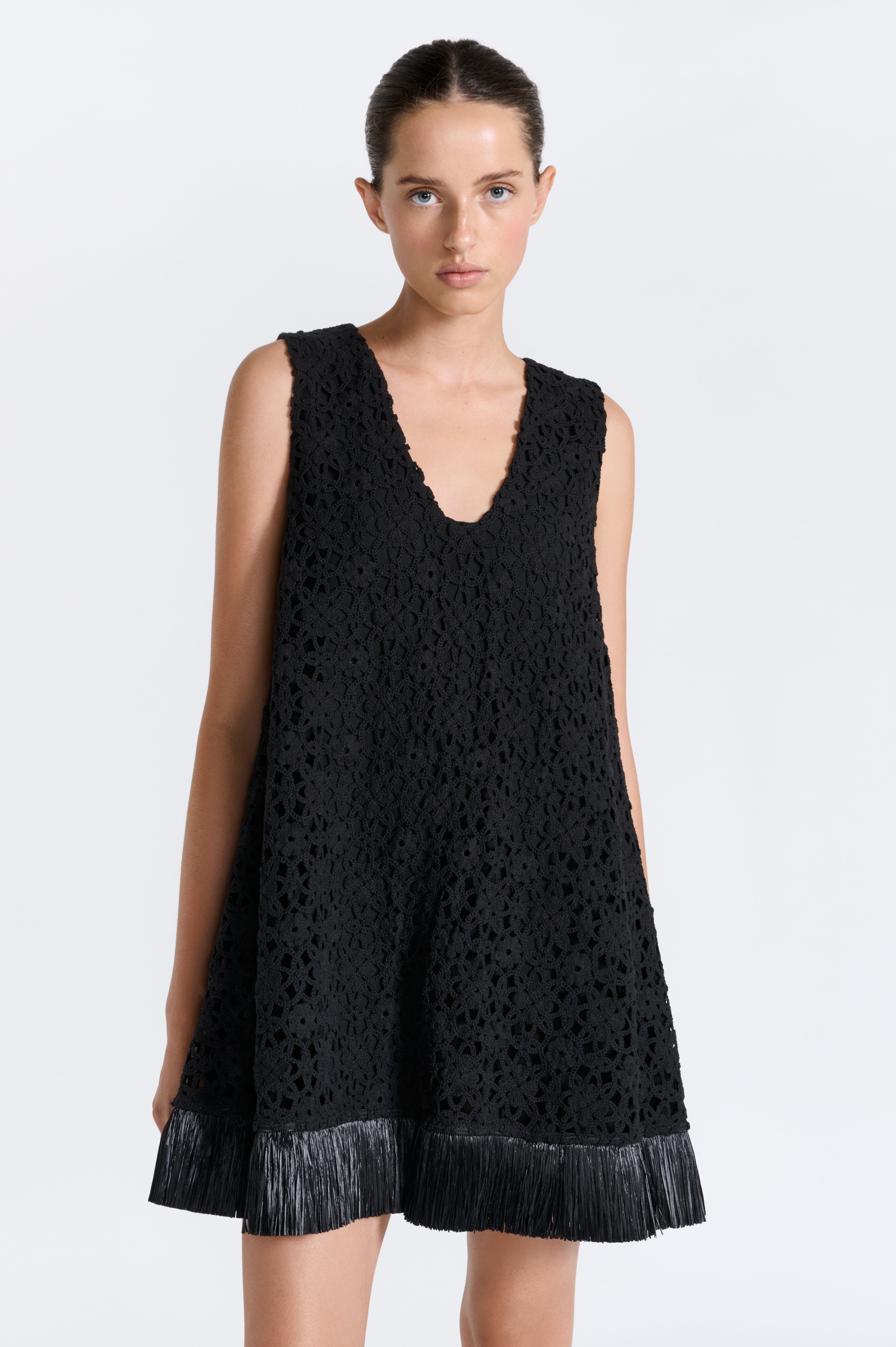 Boheme Lace Mini Dress