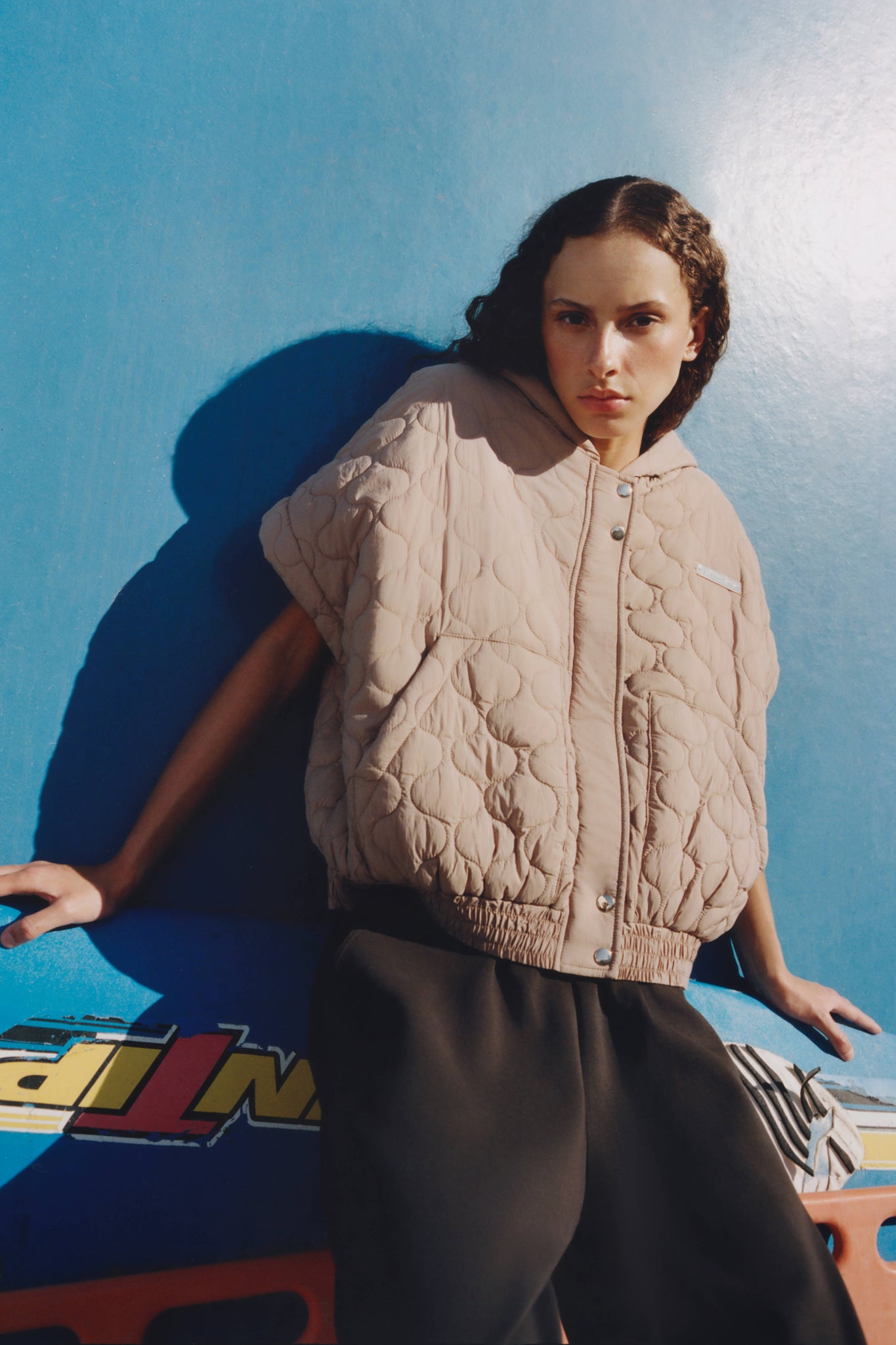 Quilted Crop Vest