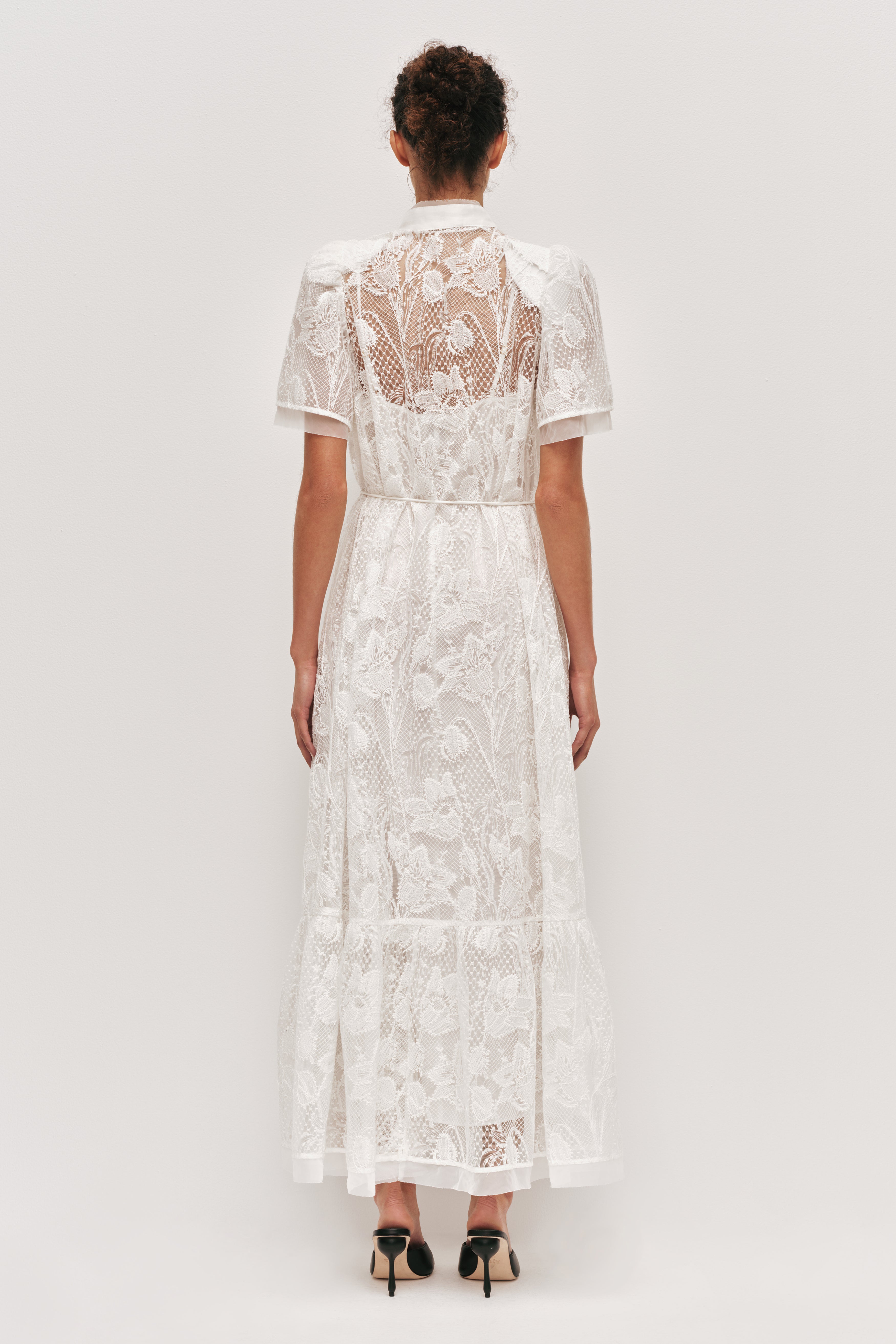 Pippa Lace Midi Dress