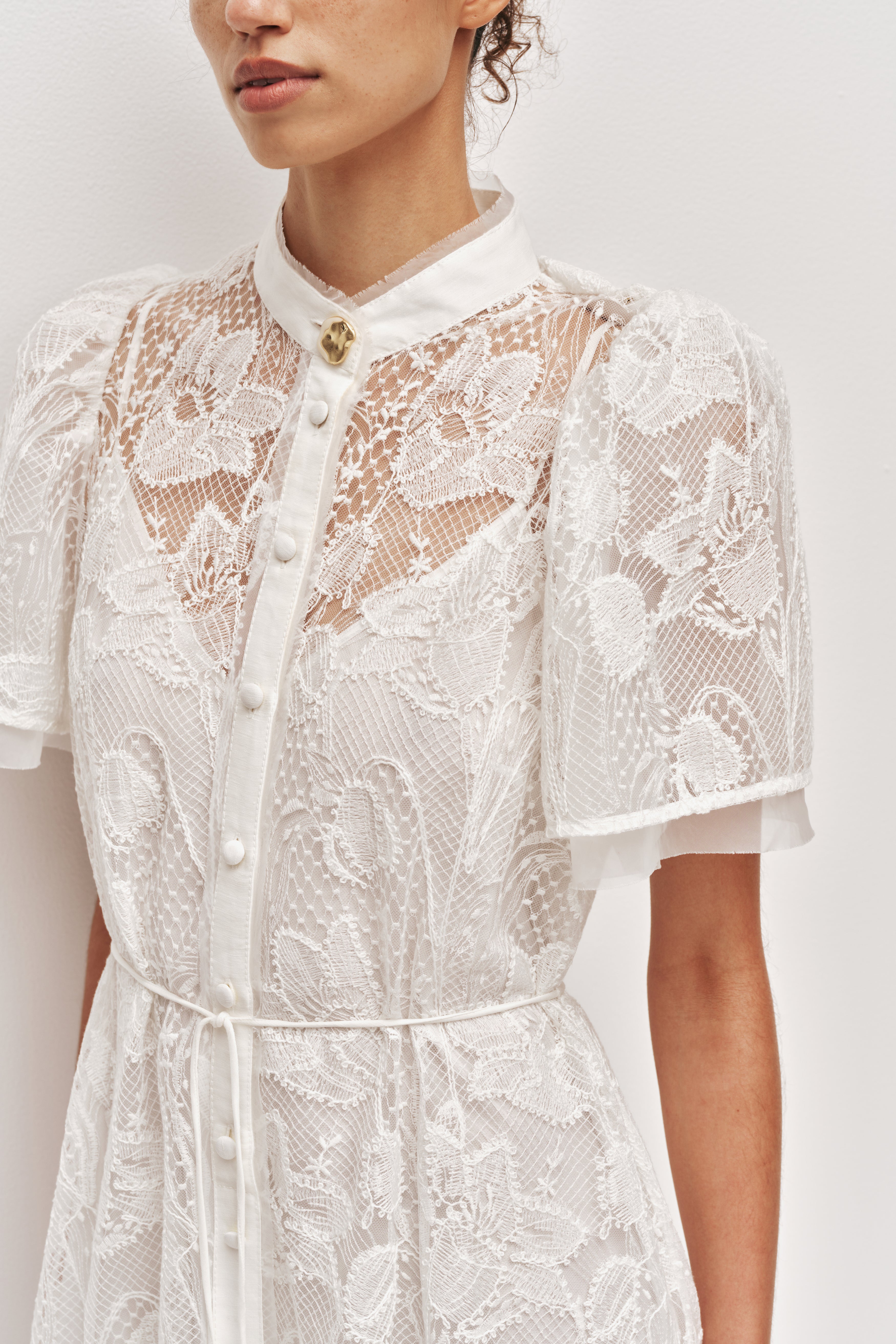 Pippa Lace Midi Dress