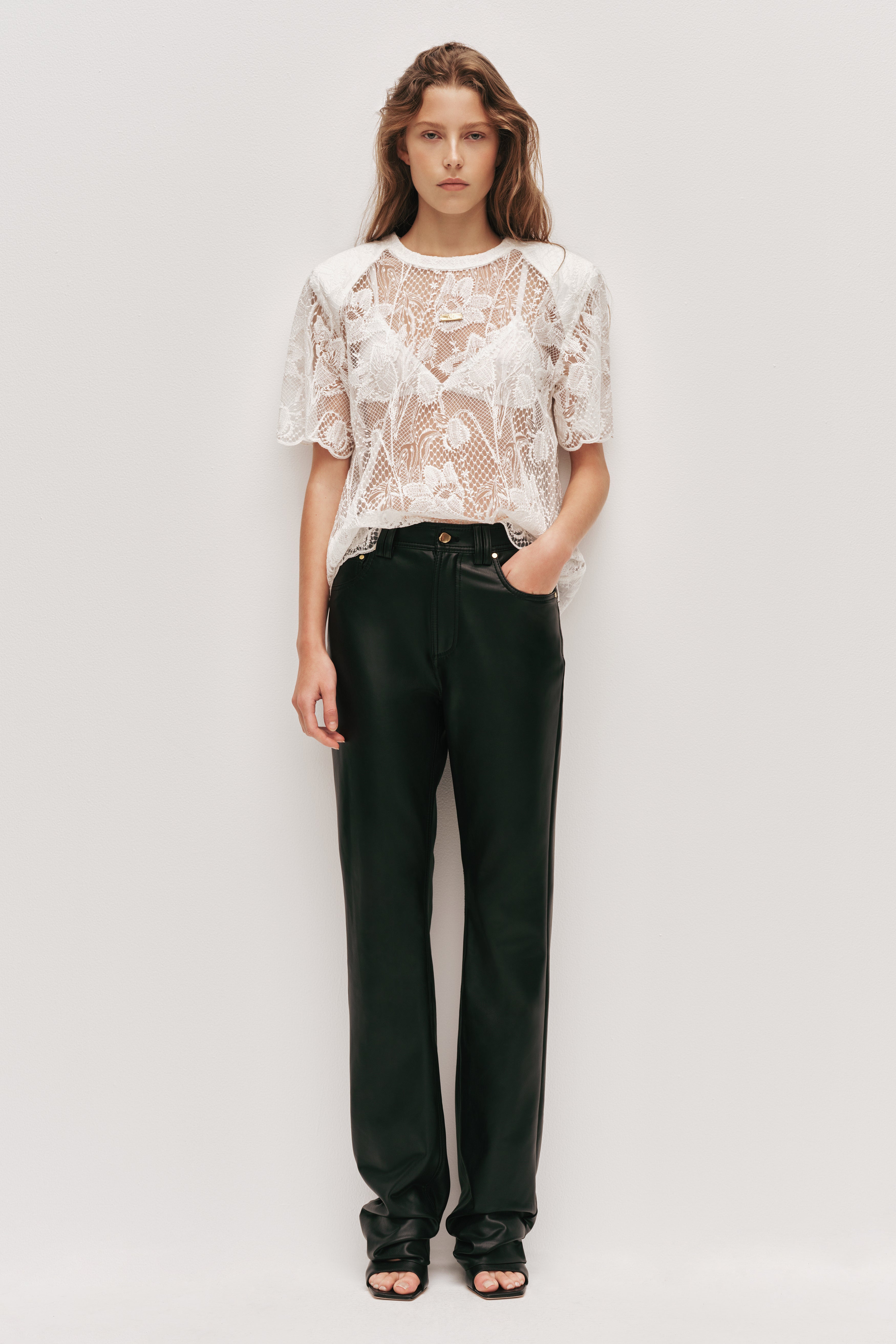 Pippa Lace Tee