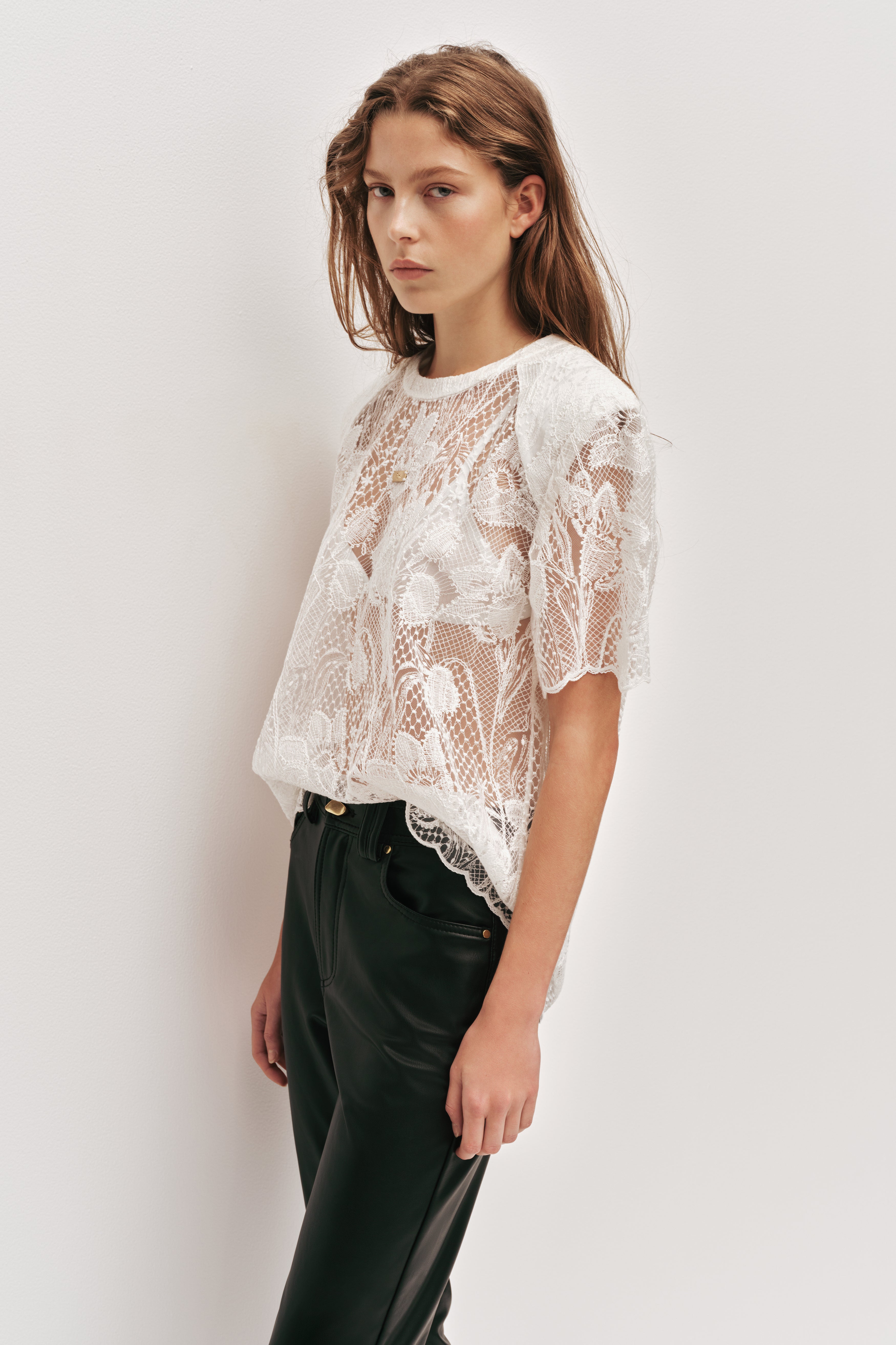 Pippa Lace Tee