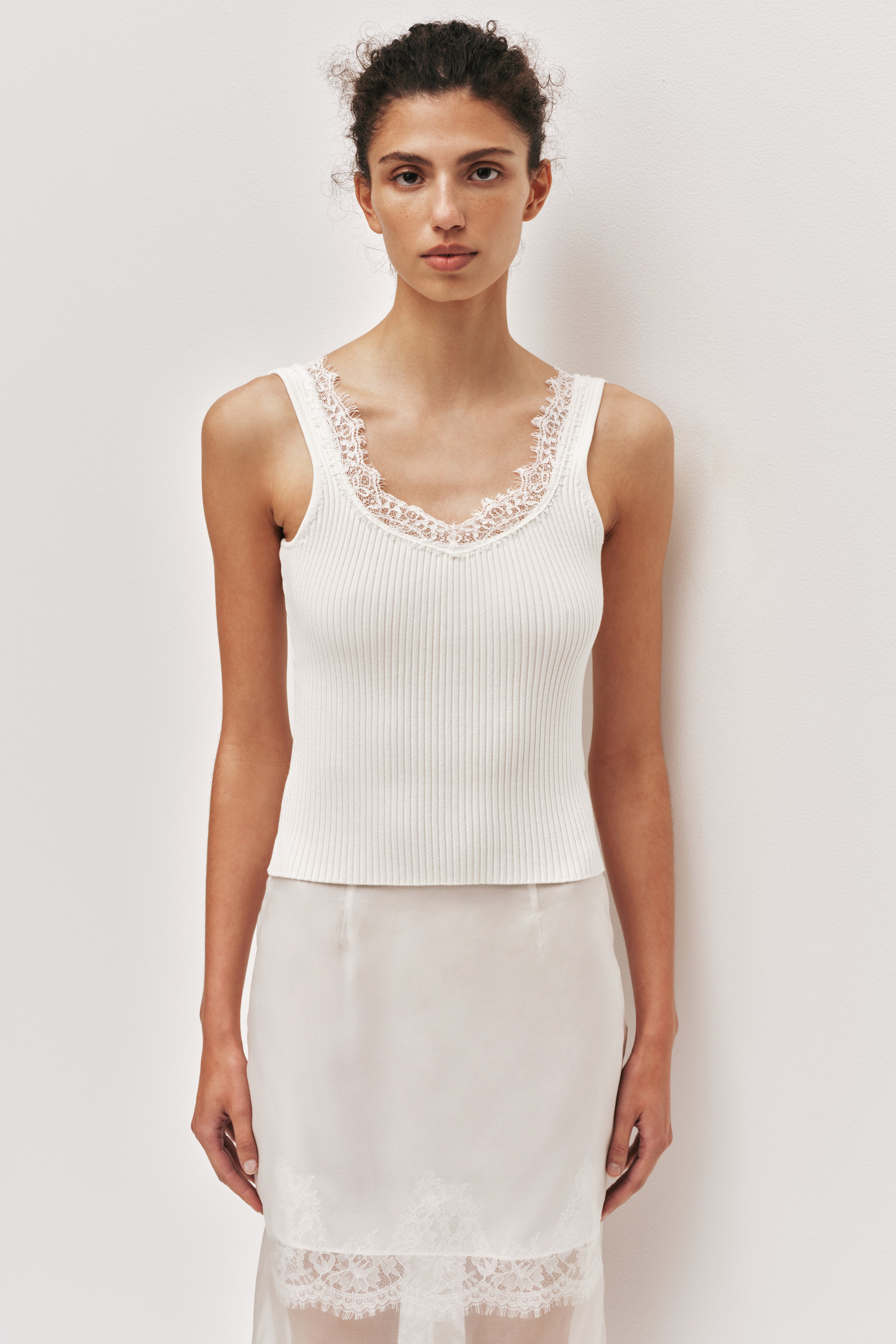 Cascade Knit Tank