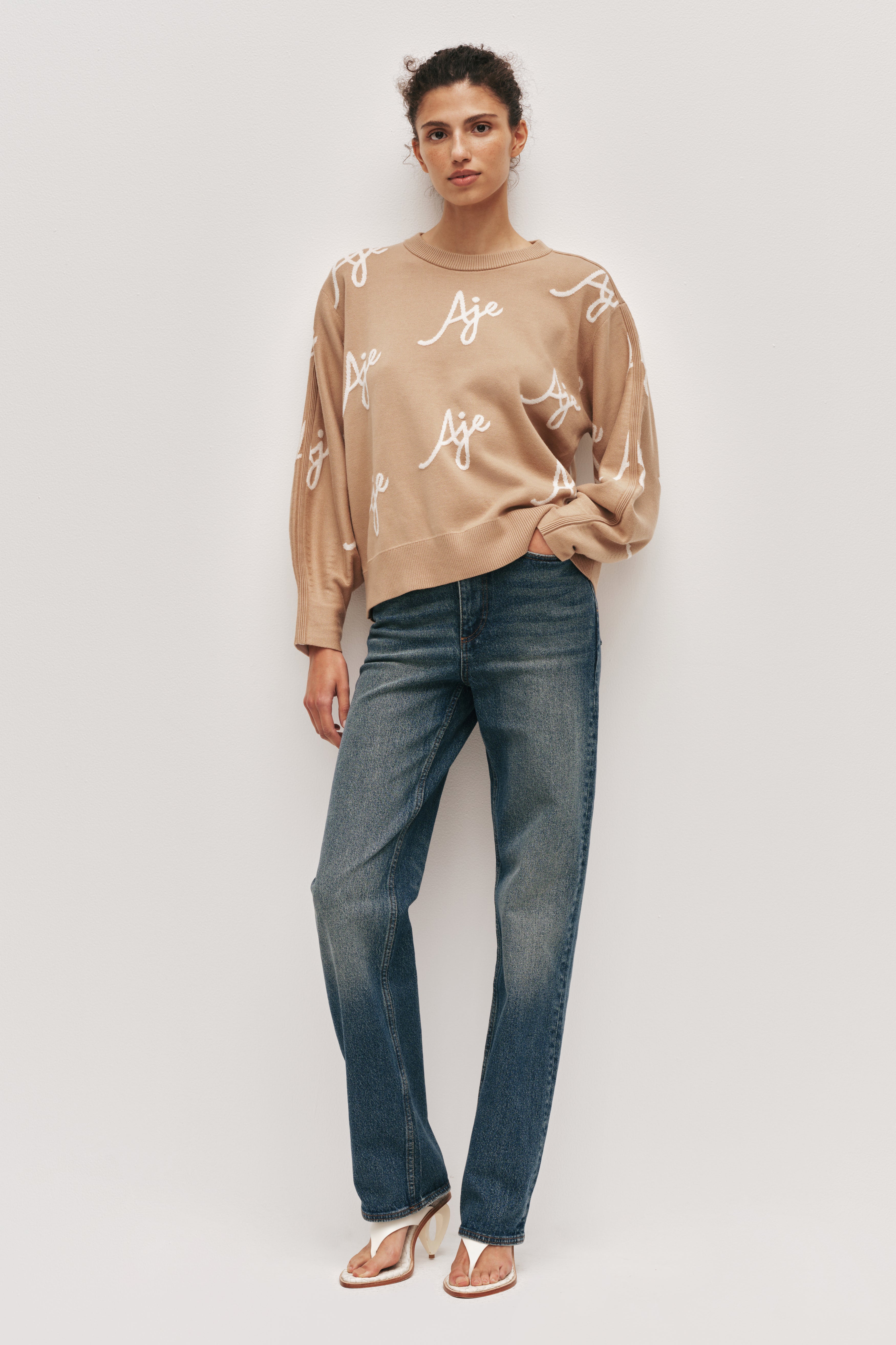 Liza Logo Knit Jumper