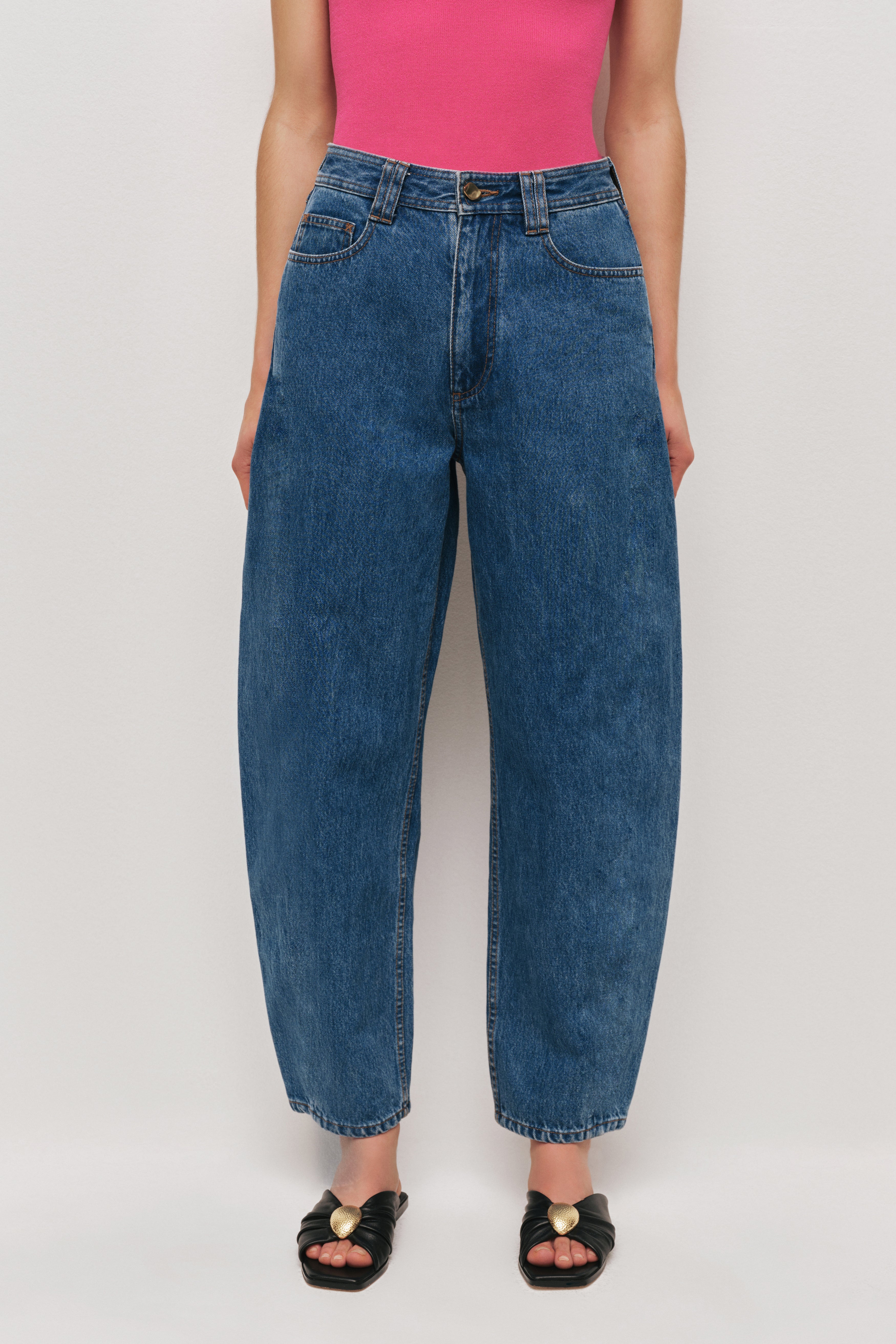 Stevie Barrel Ankle Jean