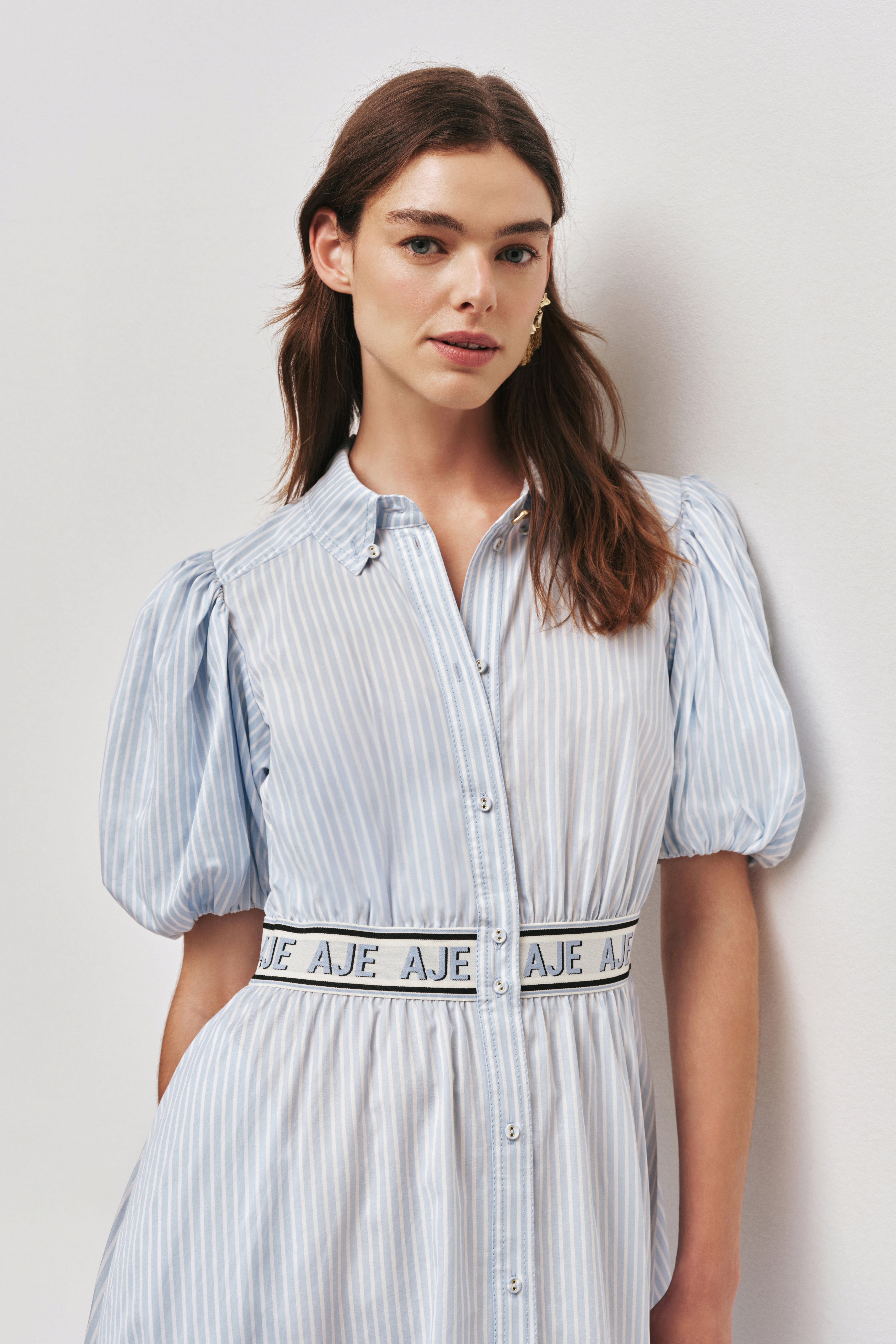 Harling Logo Midi Dress