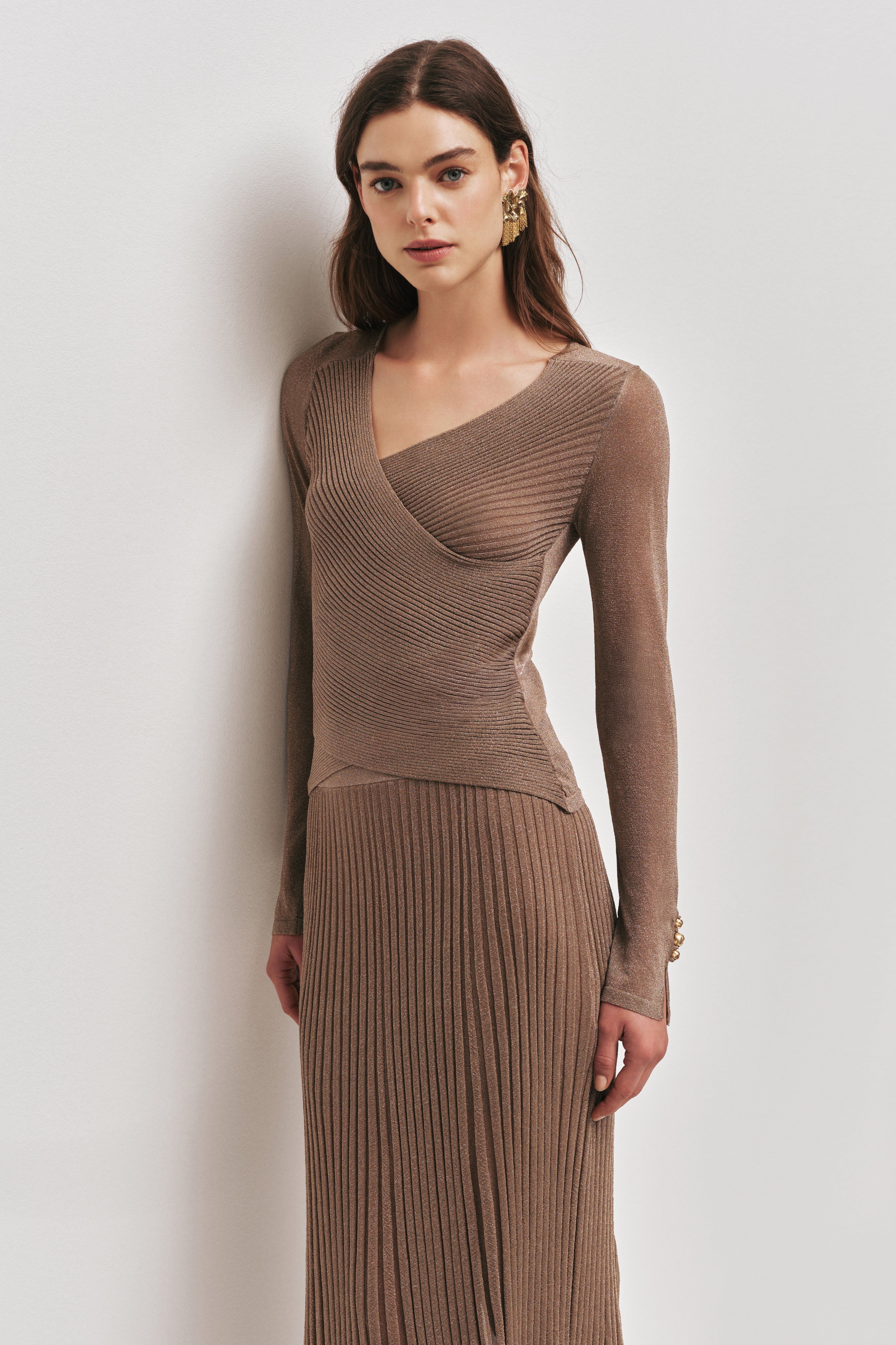 Classique Knit Midi Skirt