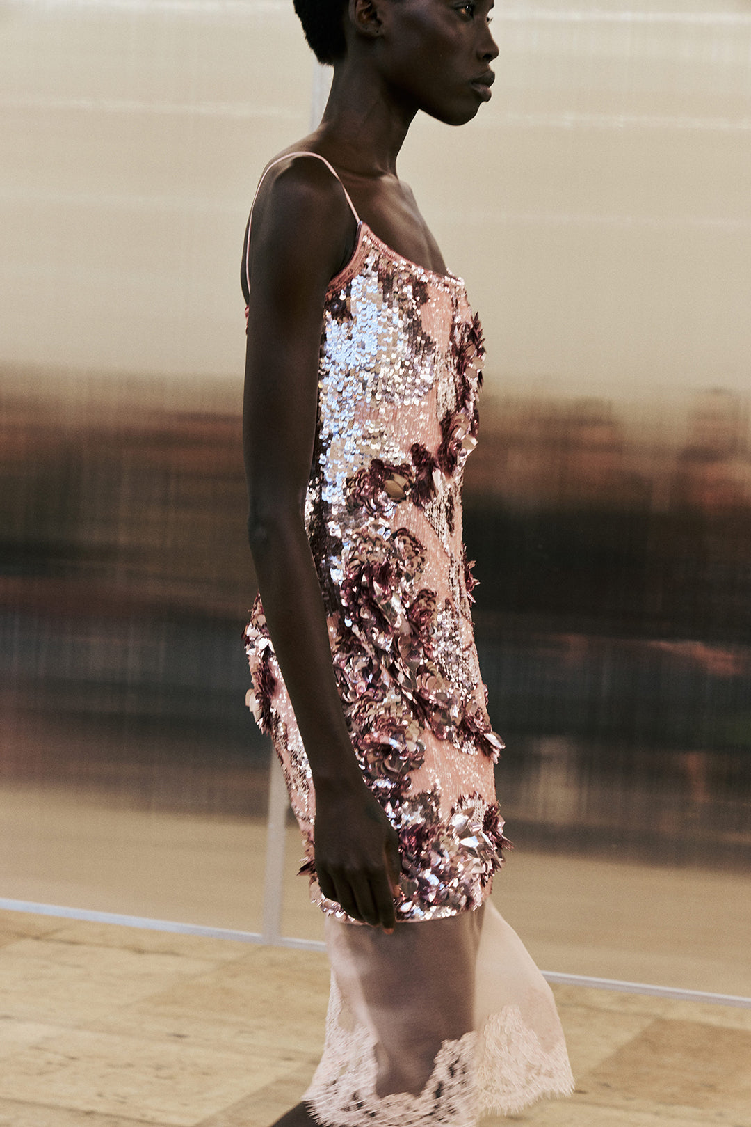 Halo Mini Sequin Dress