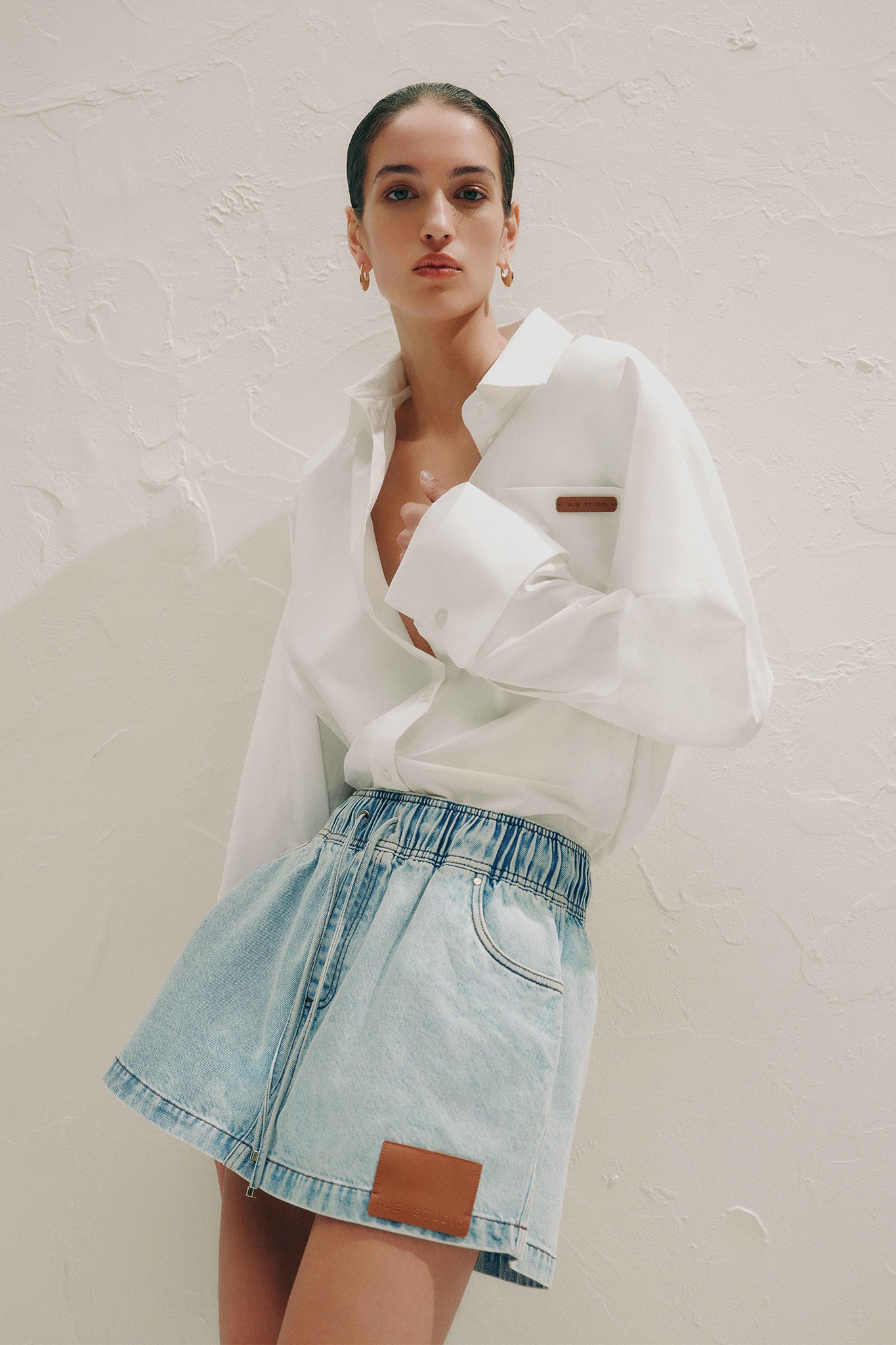 Flynn Denim Mini Skirt