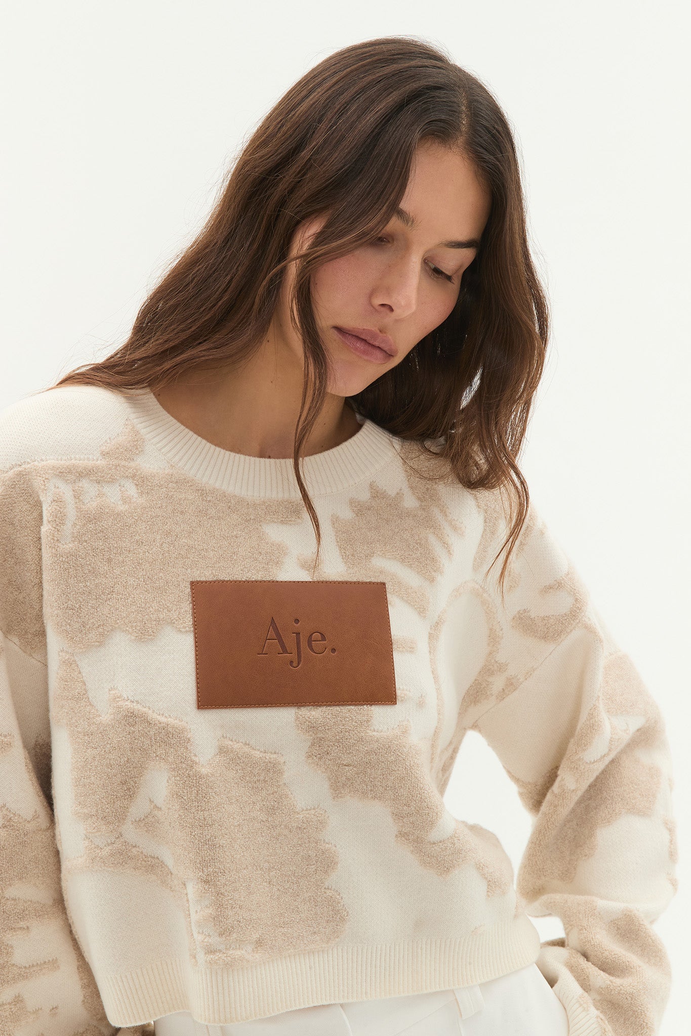 Emaline Cropped Knit Jumper