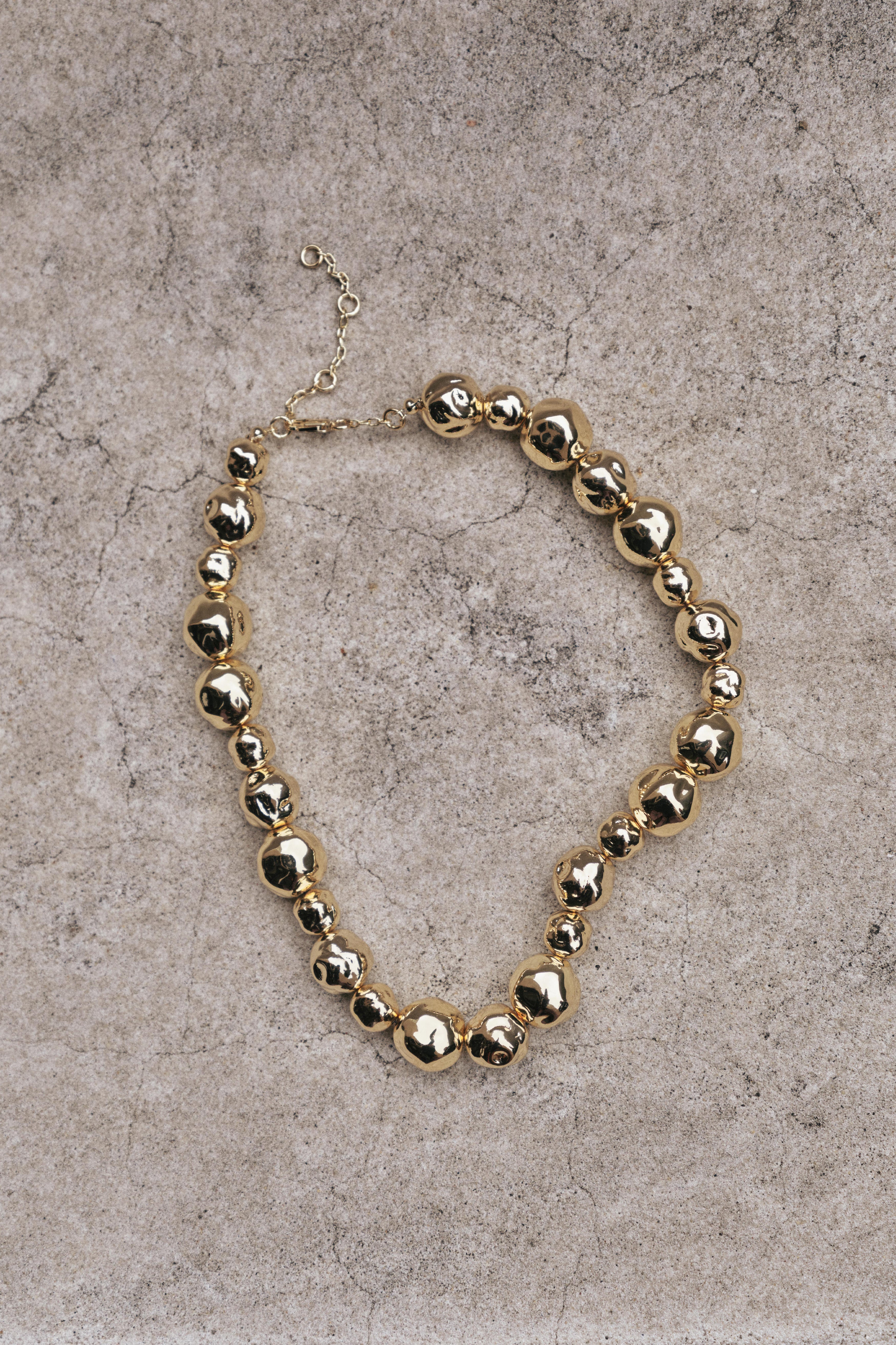 Mercurial Bead Necklace