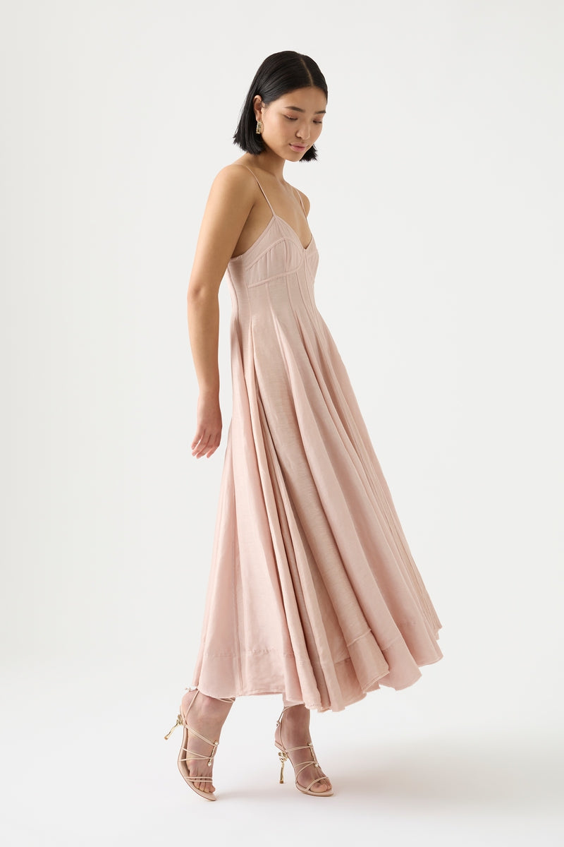 Annie Panelled Midi Dress