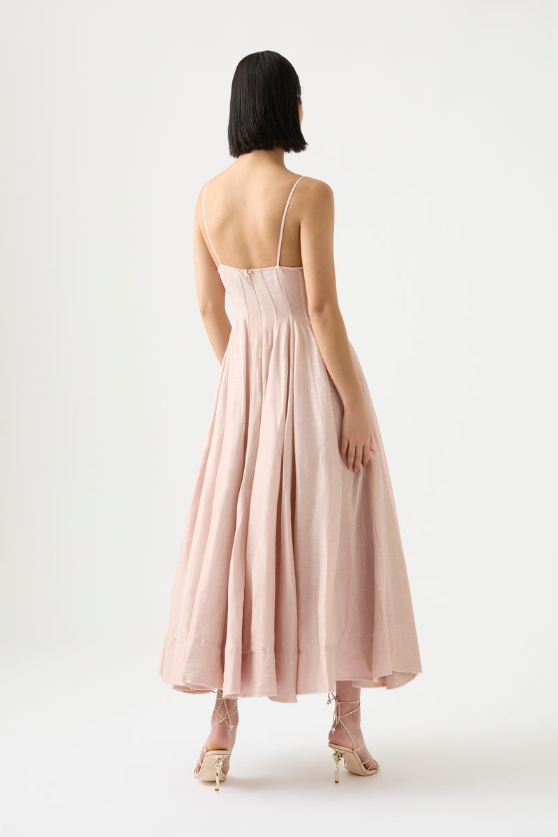 Annie Panelled Midi Dress