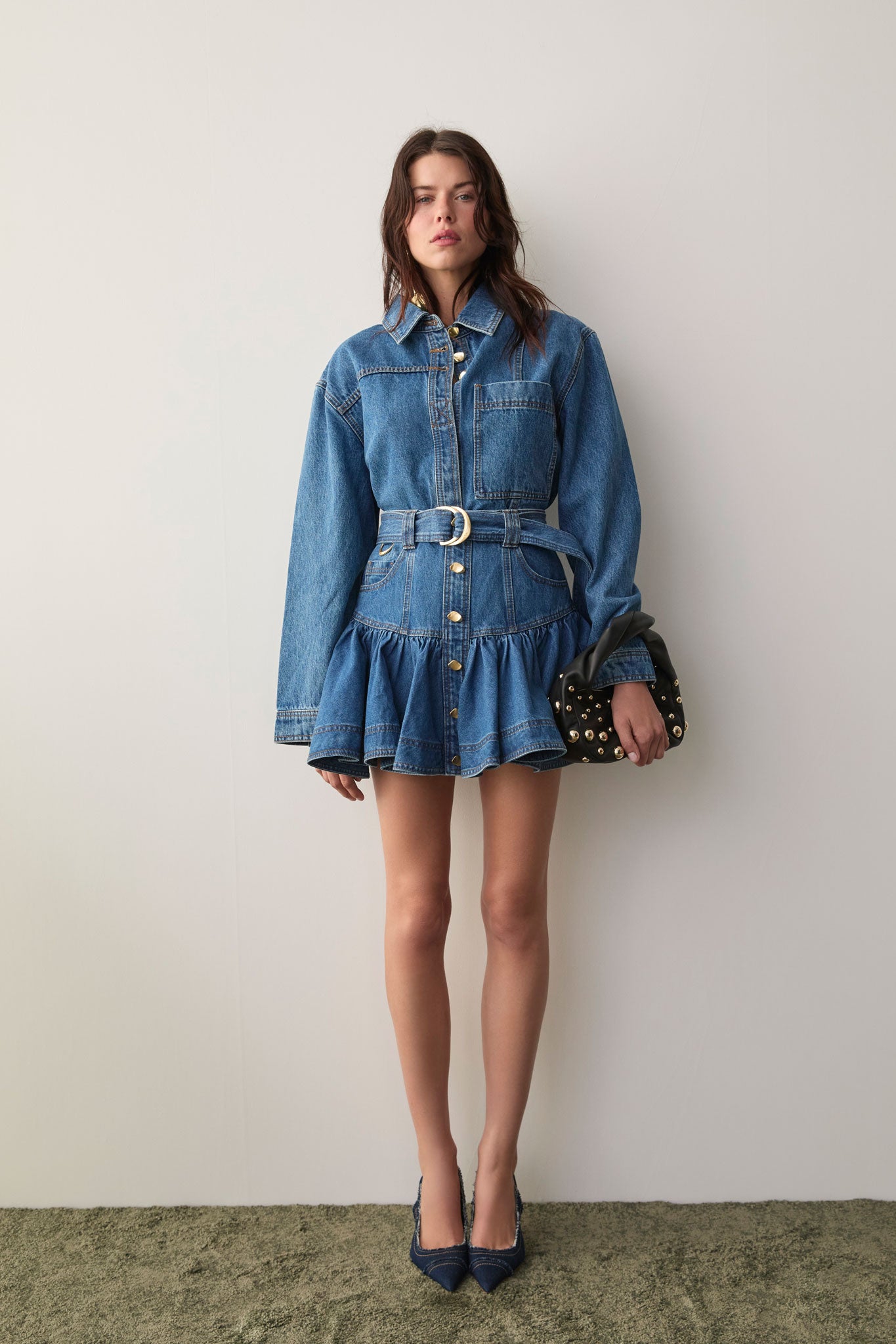 Rylan Long Sleeve Denim Shirt