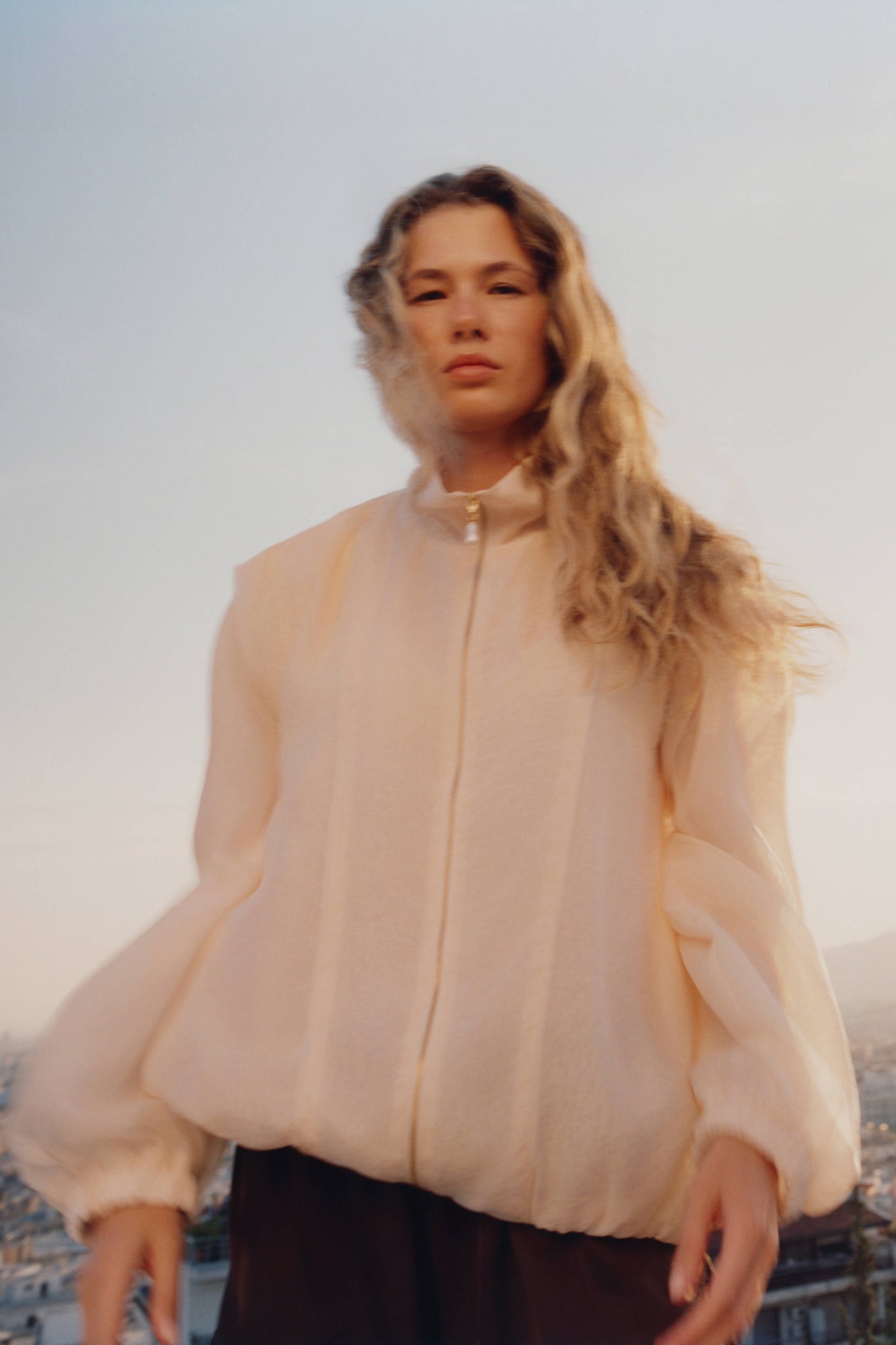 Paige Organza Bomber