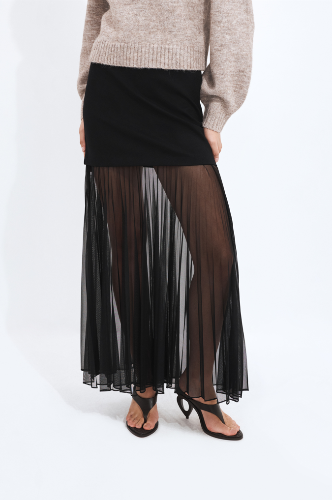 Ivy Sheer Maxi Skirt