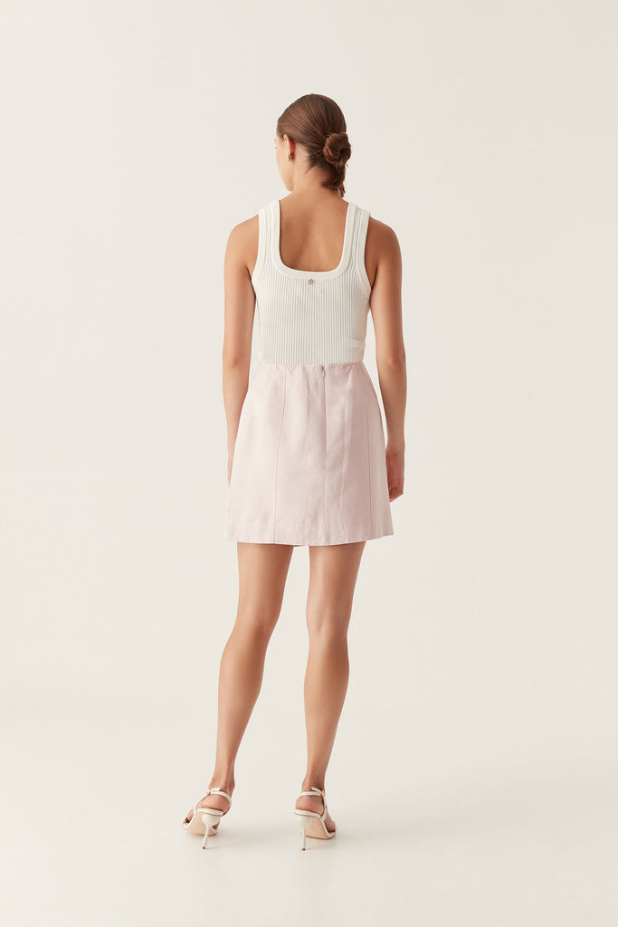 Theory Cinched Mini Skirt