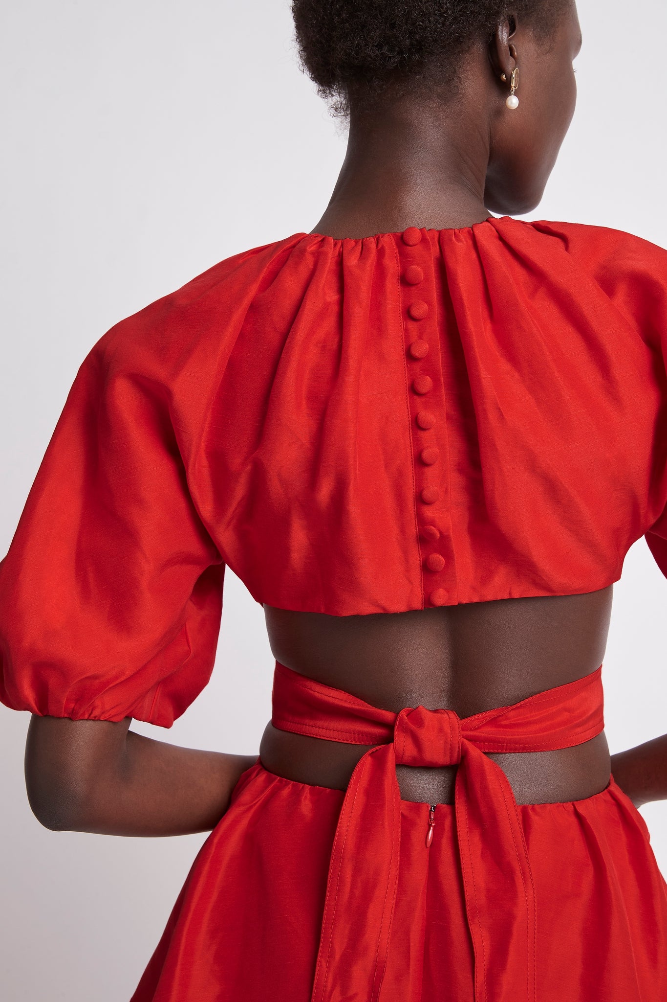 Mimosa Cutout Midi Dress