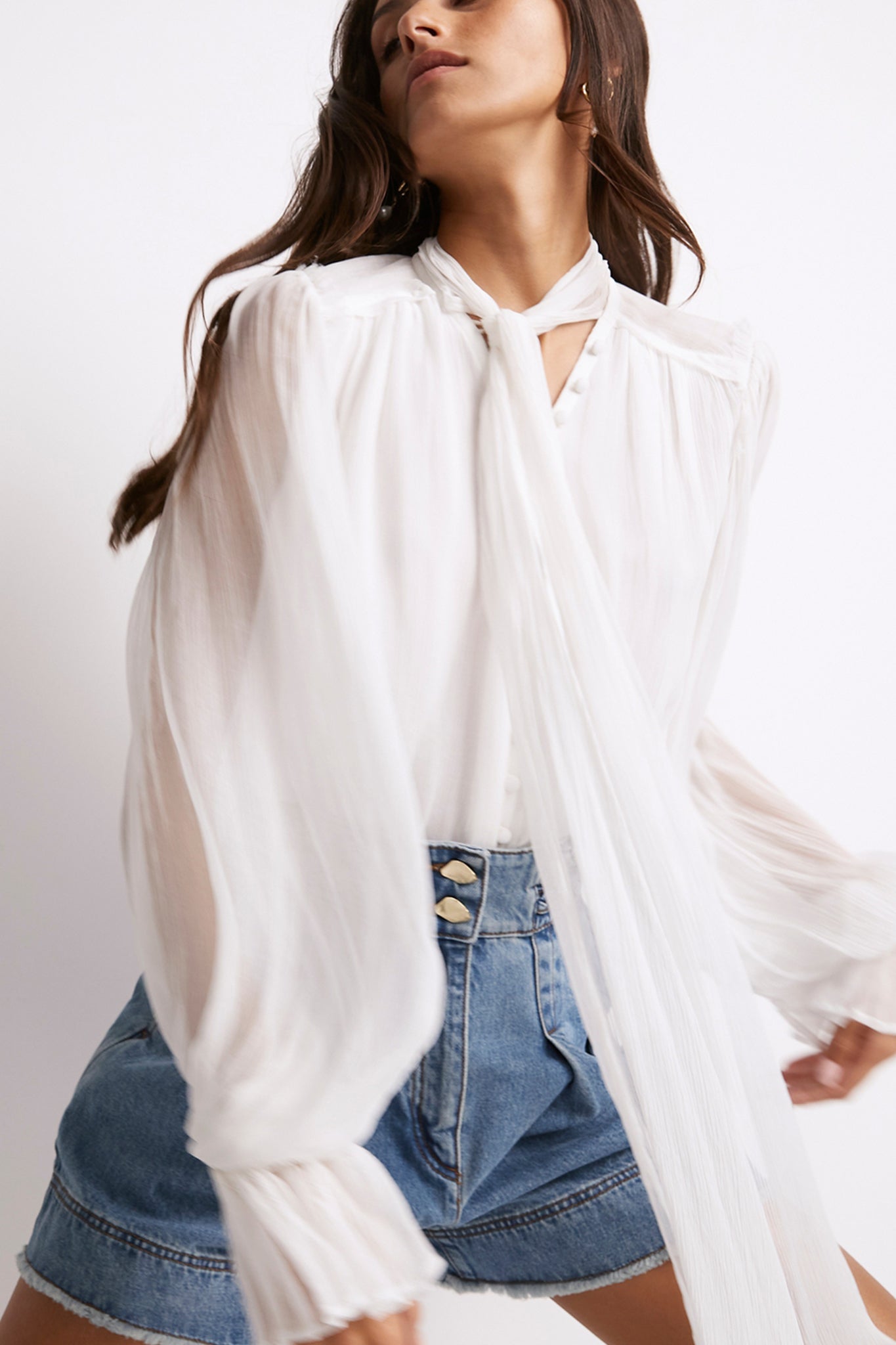 Bonjour Billow Sleeve Blouse