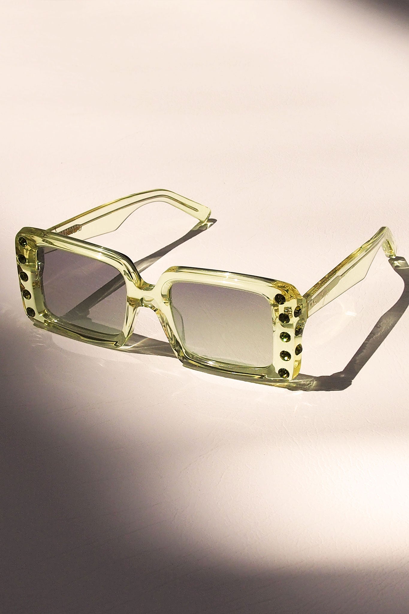 Aje X Local Supply The Square Embellished Sunglasses