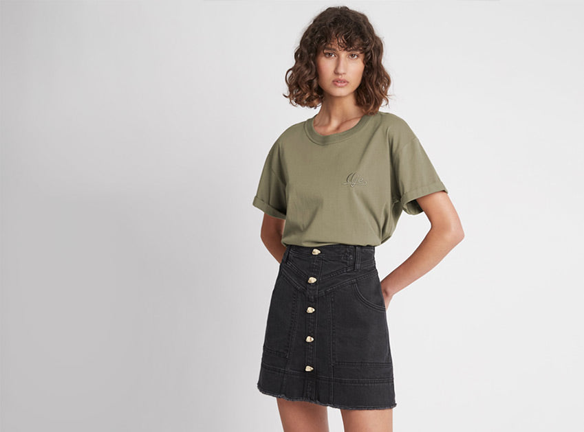 Cole Denim Mini Skirt