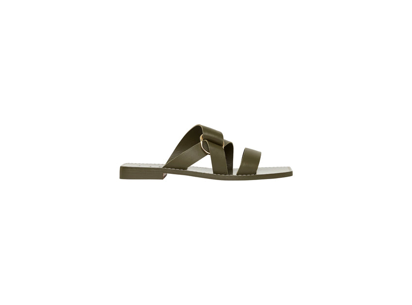 Oasis Strap Leather Ring Sandal