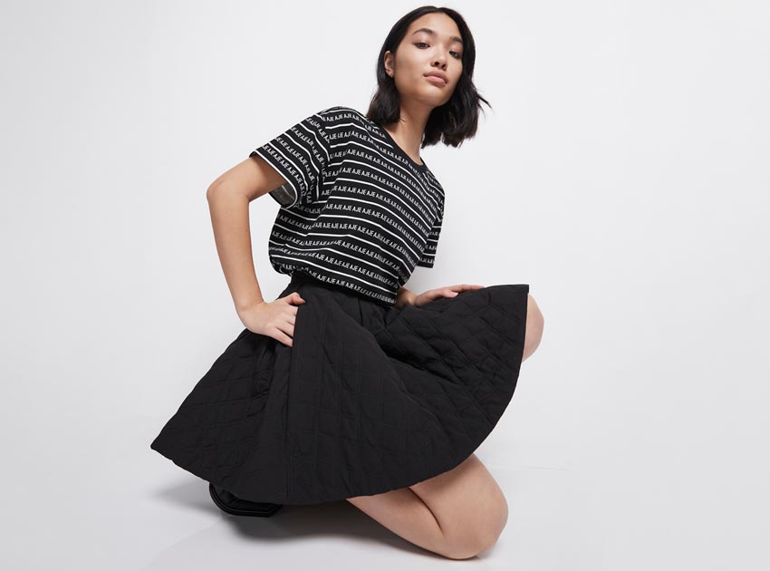 Promise Quilted Mini Skirt