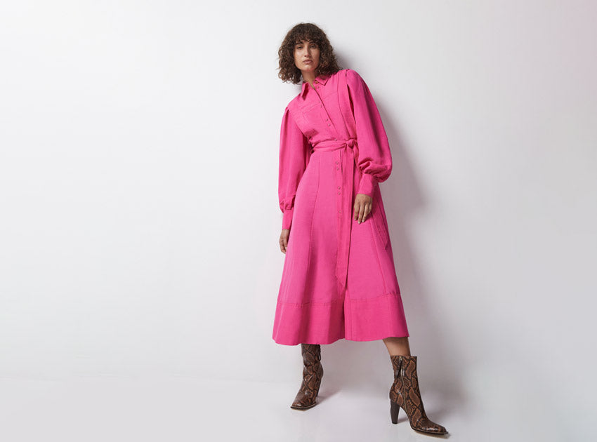 Admiration Midi Shirt Dress