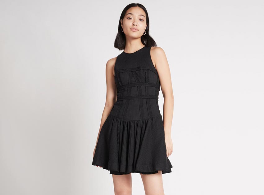 Tidal Corset Mini Dress