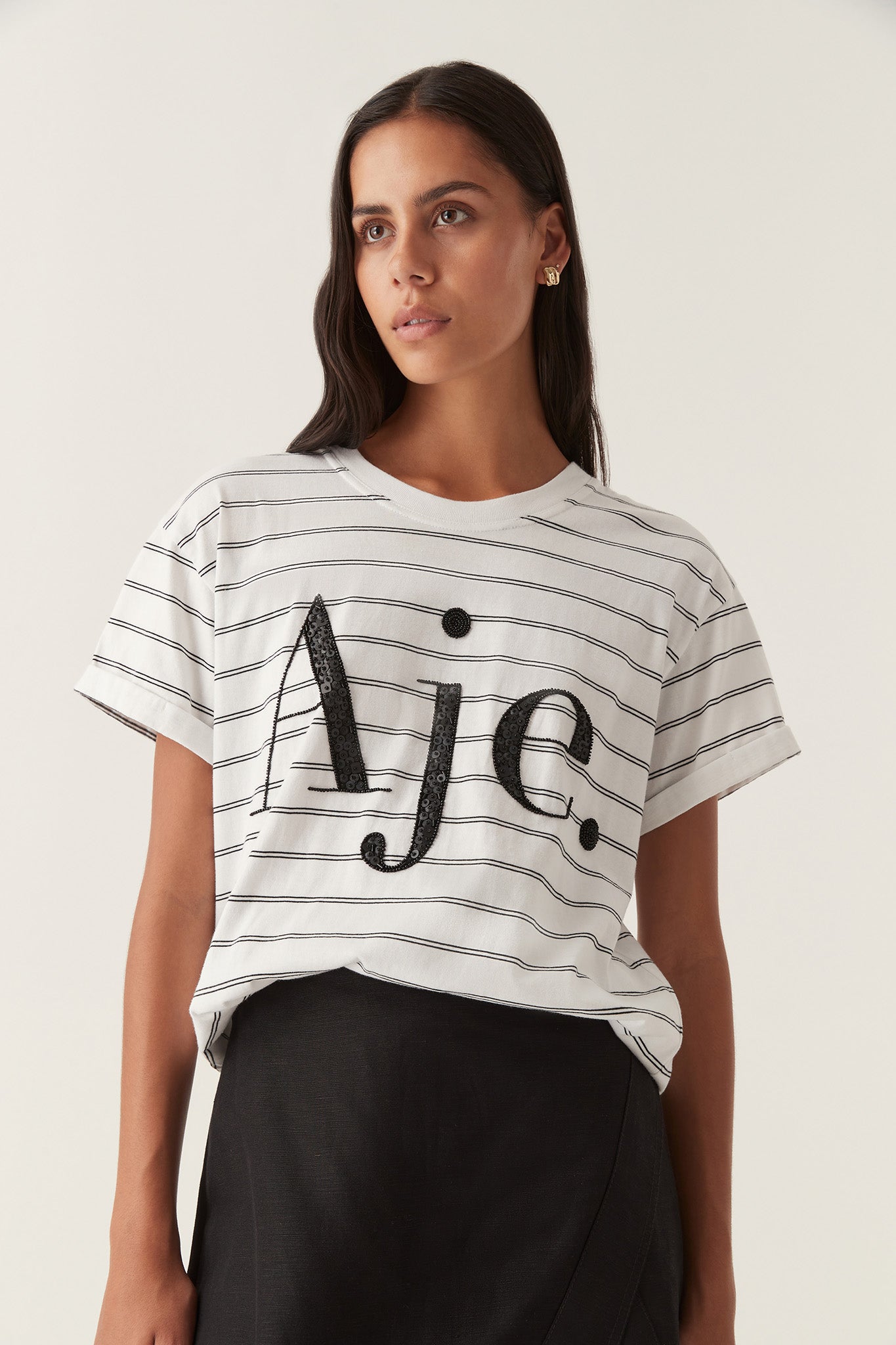 CAROLINE TOP - STRIPE - Twist Boutique