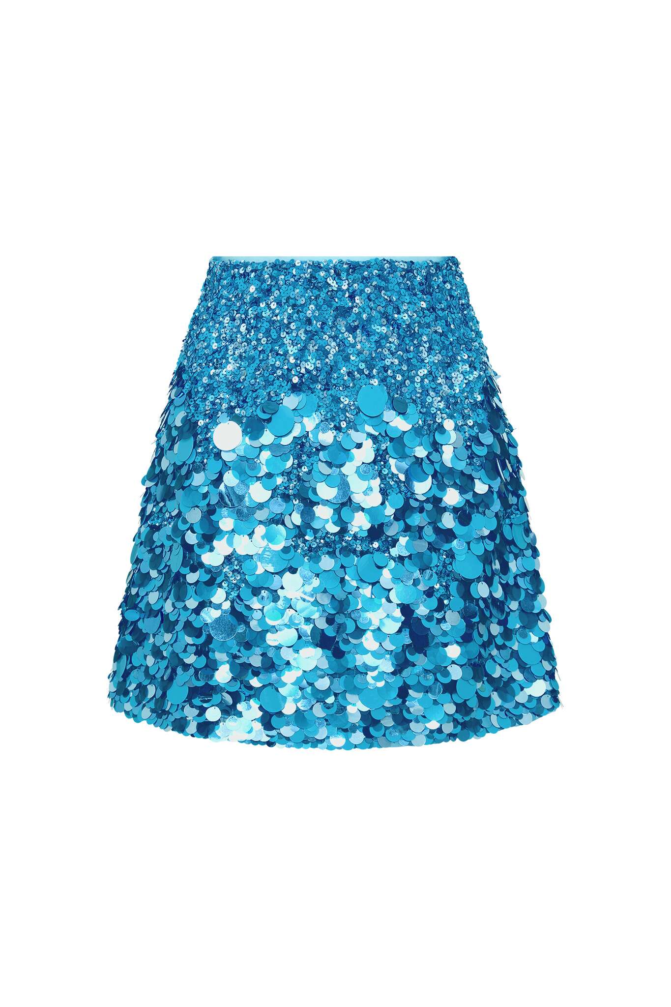 Cherie Sequin Mini Skirt | Azure Blue | Aje – Aje AU