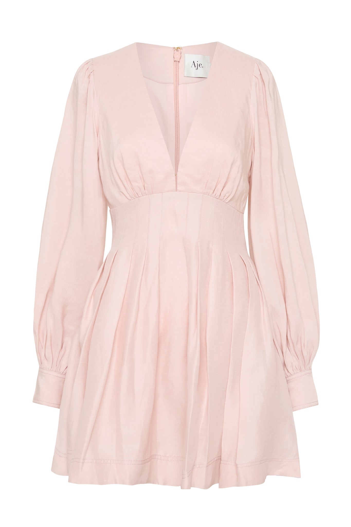 aje amelia plunge mini dress Aje - Amelia Plunge Mini Dress