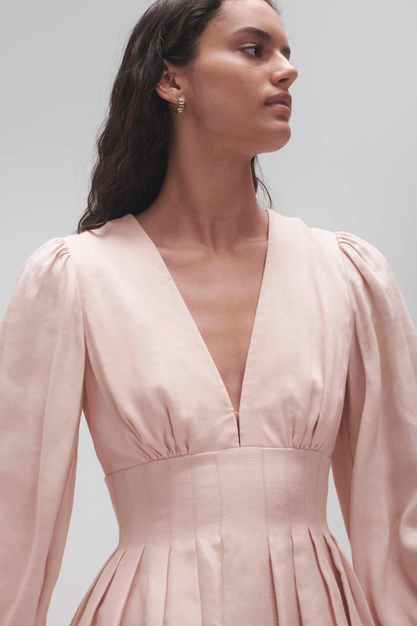 aje amelia plunge mini dress Aje. Amelia Plunge Mini Dress