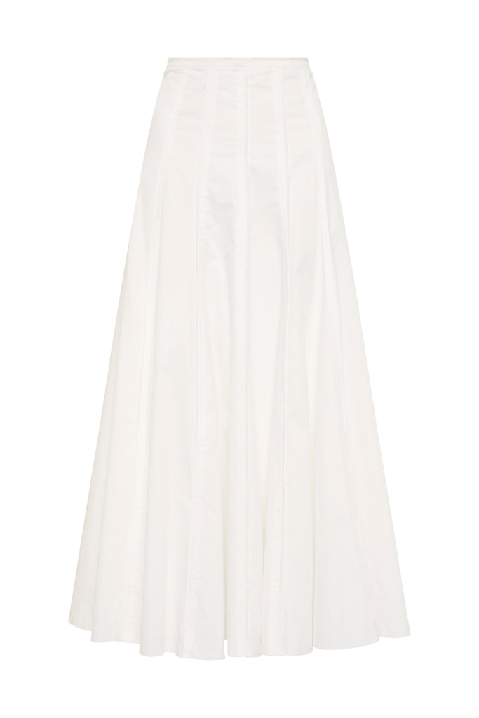 Meadow Panelled Midi Skirt | Ivory | Aje – Aje AU