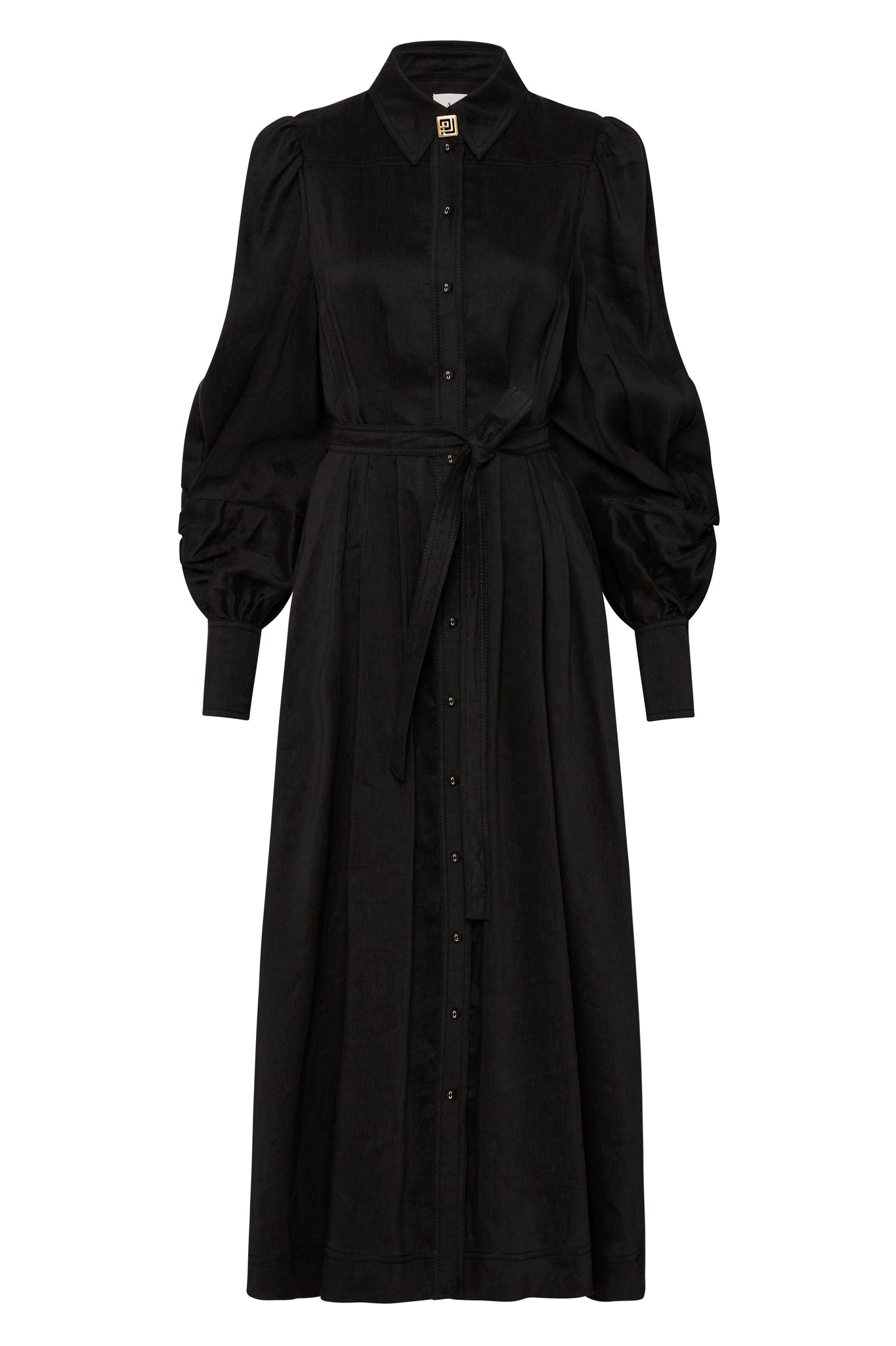 aje black long sleeve dress Black Dresses Aje International