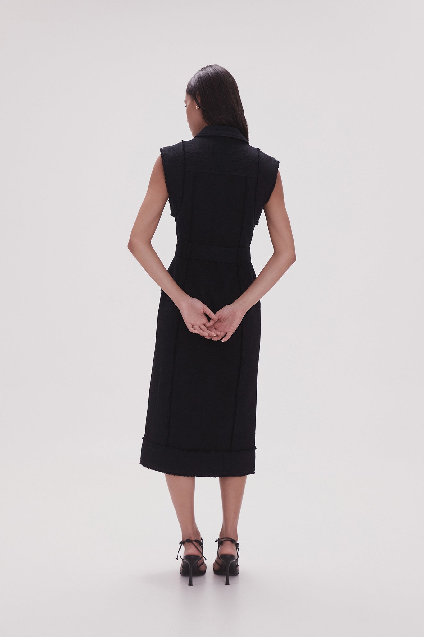aje isabel utility midi dress Isabel Utility Midi Dress | Ivory