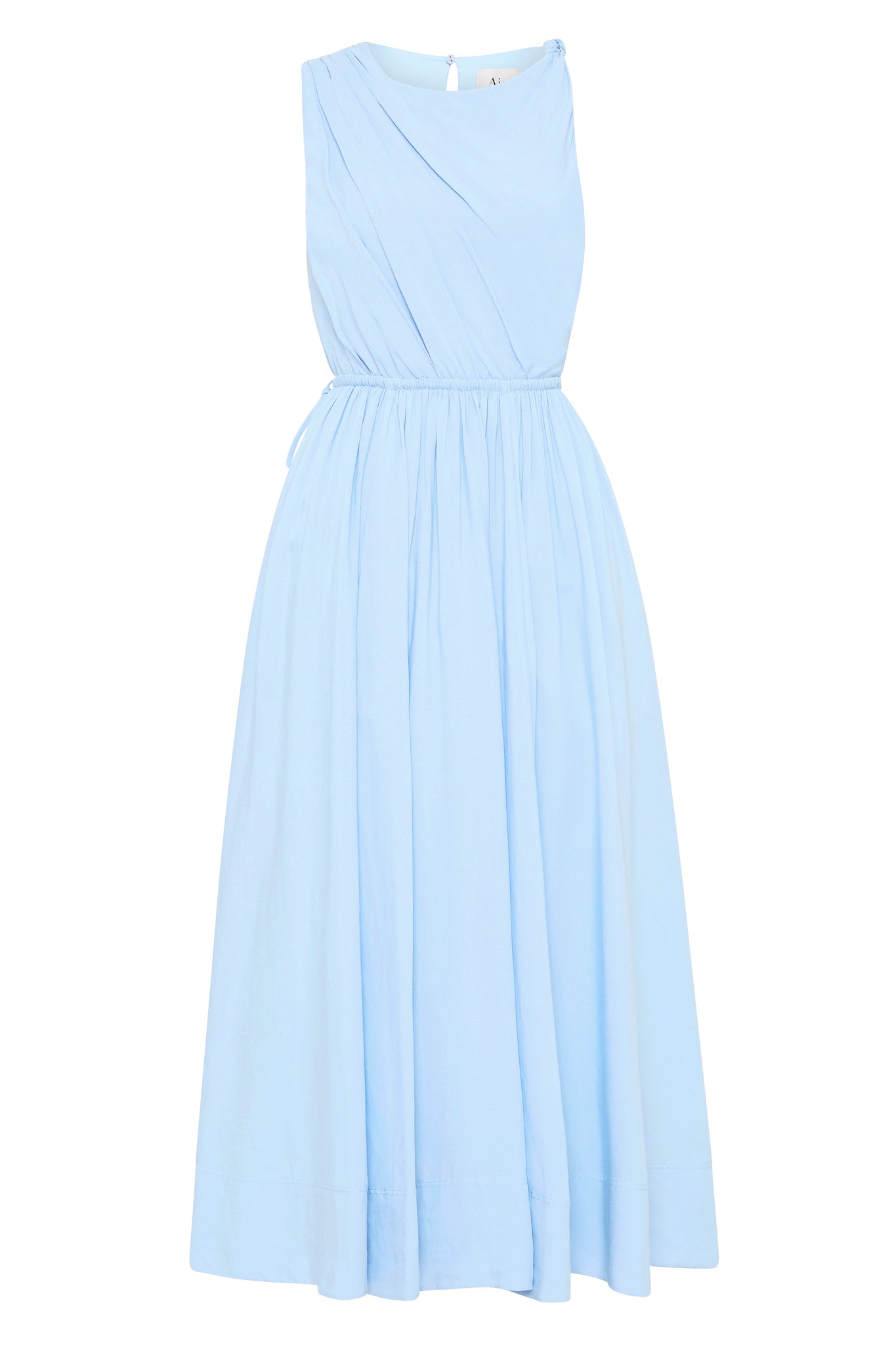 Abbey Twisted Midi Dress | Light Sky Blue | Aje – Aje AU