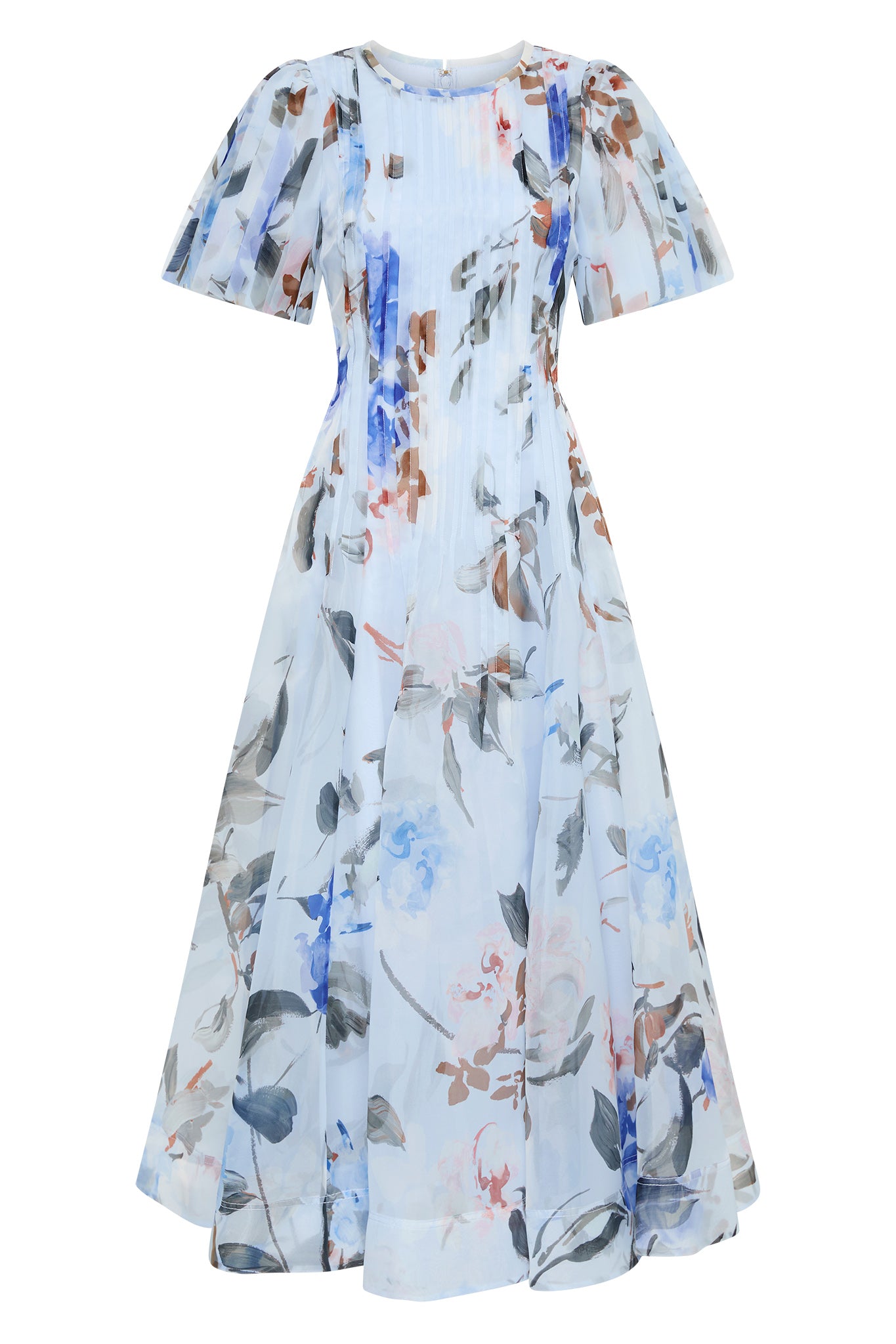 nova pleated midi dress aje Nova Pleated Midi Dress-LILAC / 6