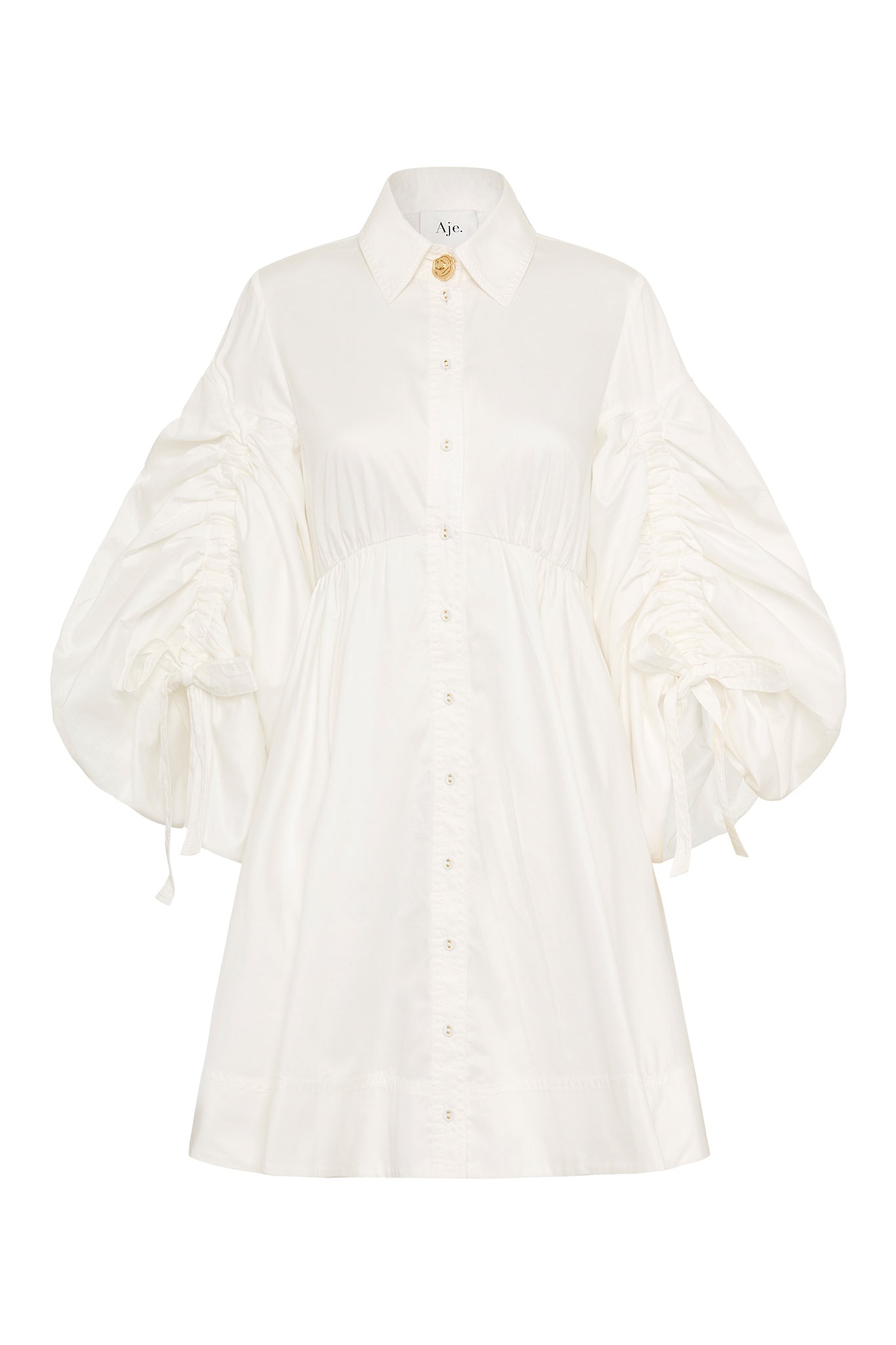 aje utopia mini dress Aje Utopia Mini Dress White Size 8