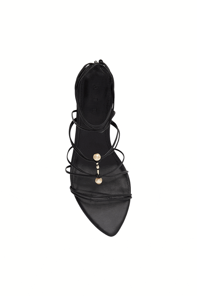 Perenna Pearl Bar Strappy Heel