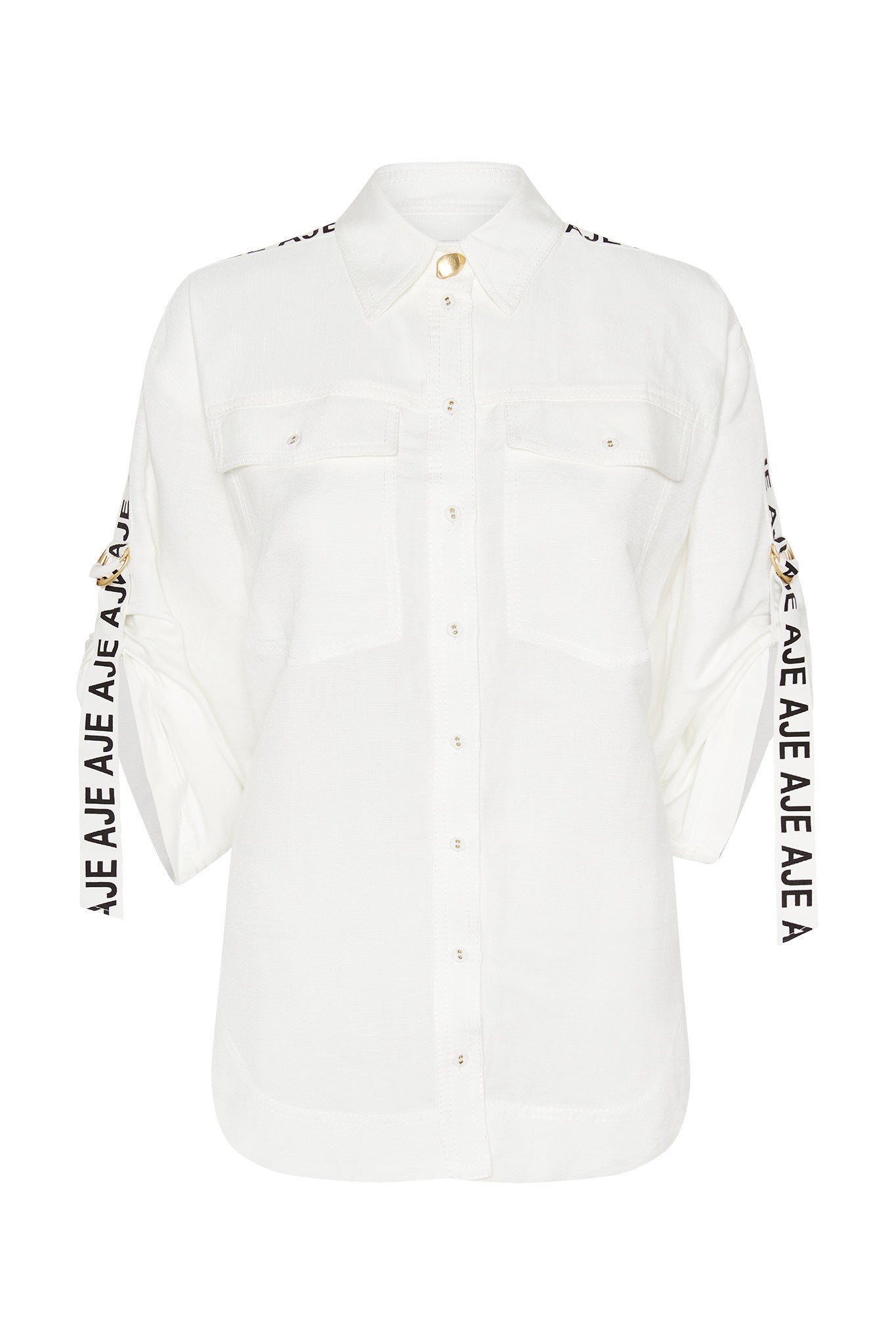 Signal Logo Mid Sleeve Shirt