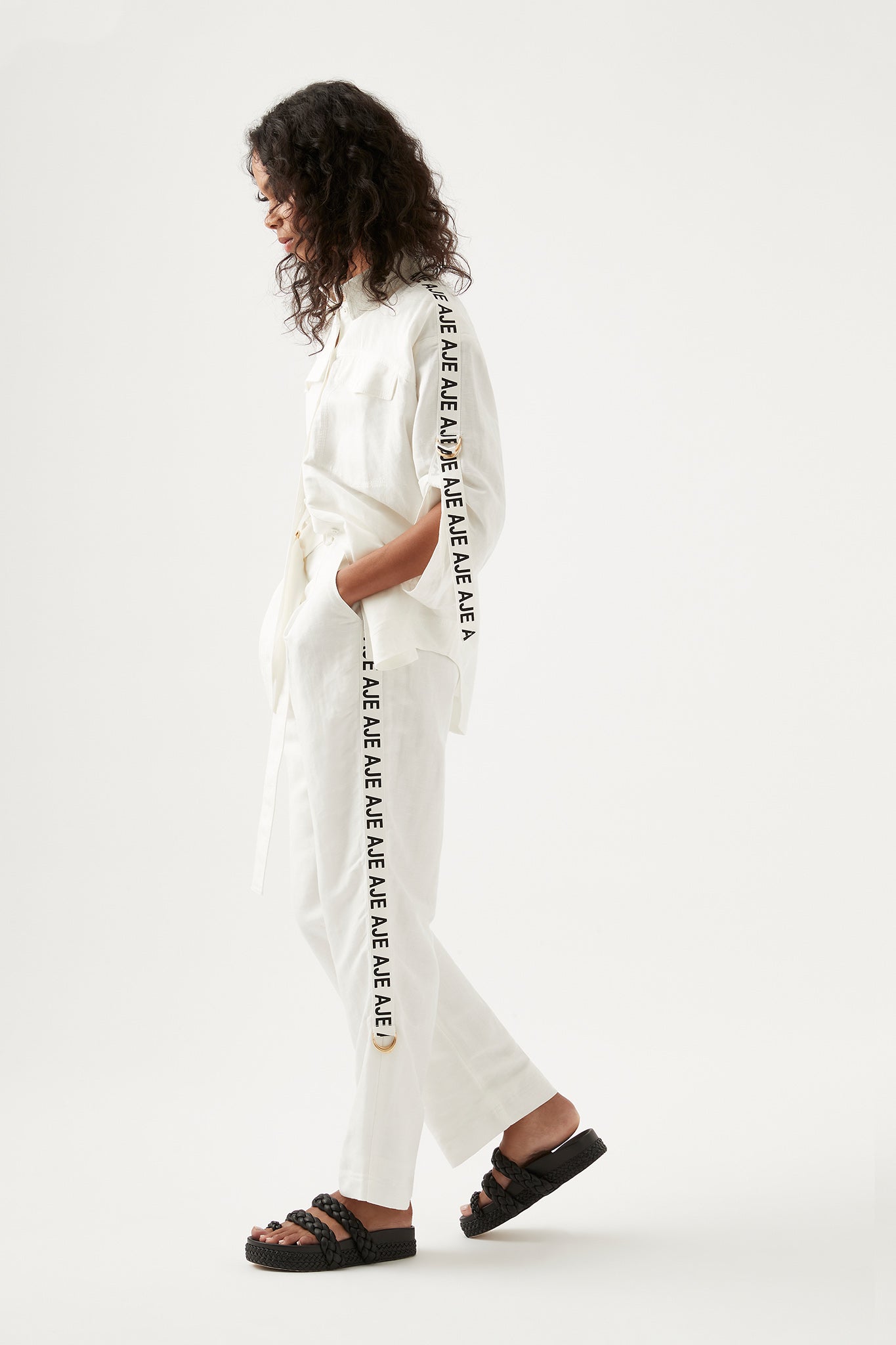 Signal Logo Mid Sleeve Shirt