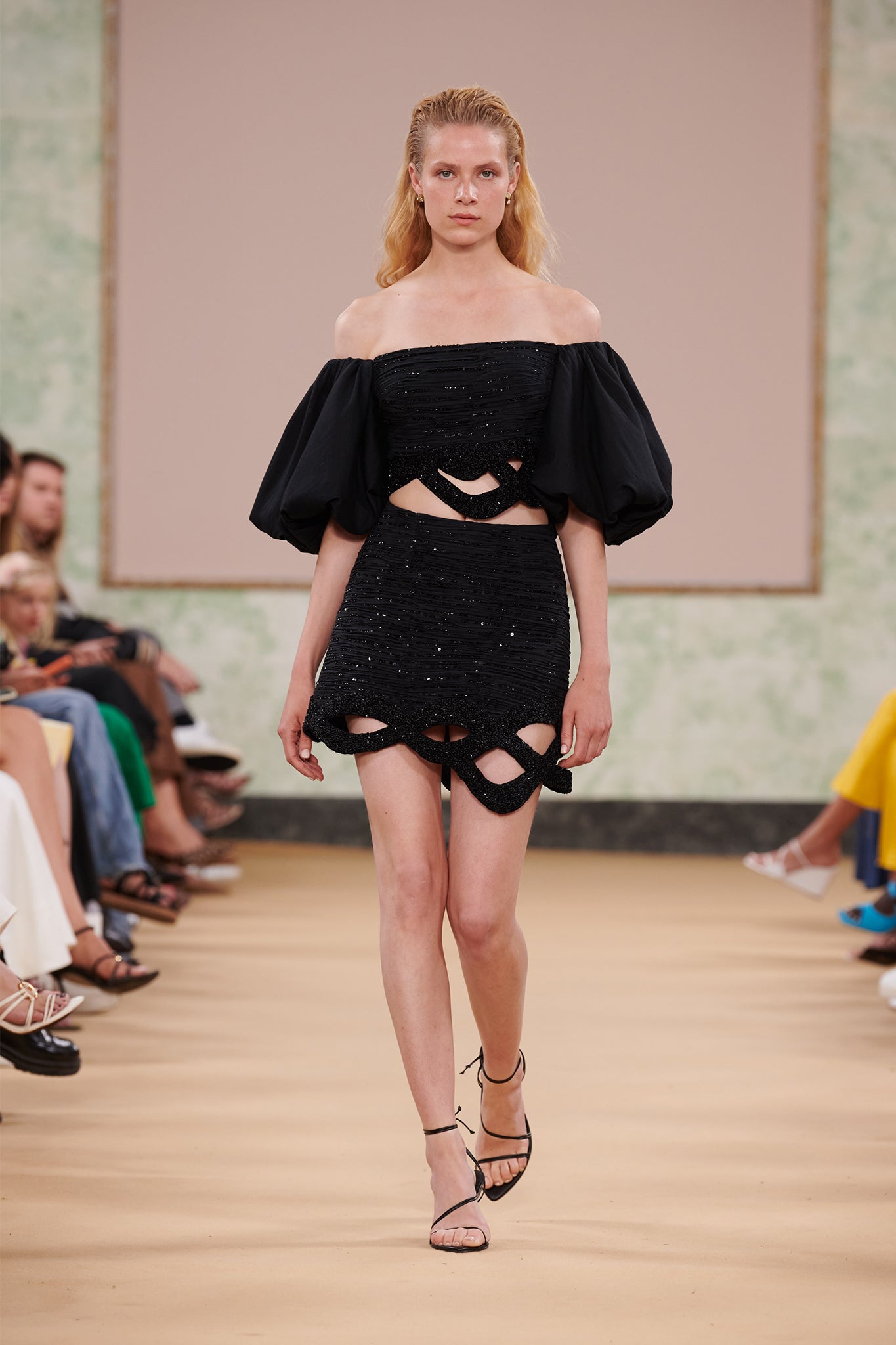 New Catara Sequin Mini Skirt